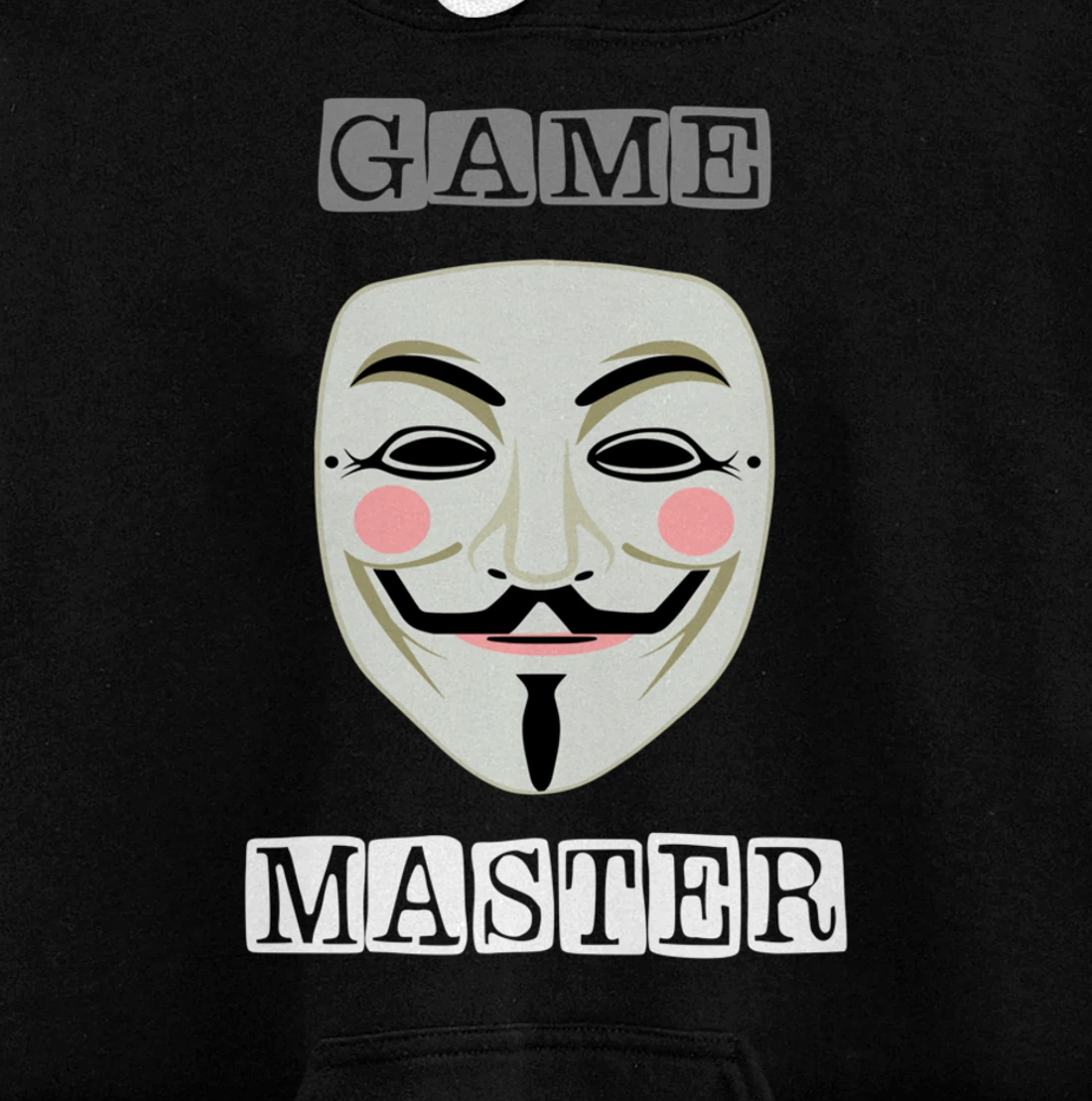 Anonymous Mask Project Game Master Gift Pullover Hoodie