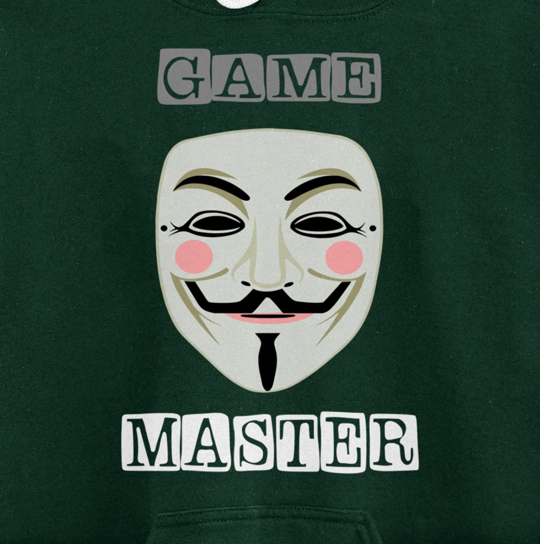 Anonymous Mask Project Game Master Gift Pullover Hoodie