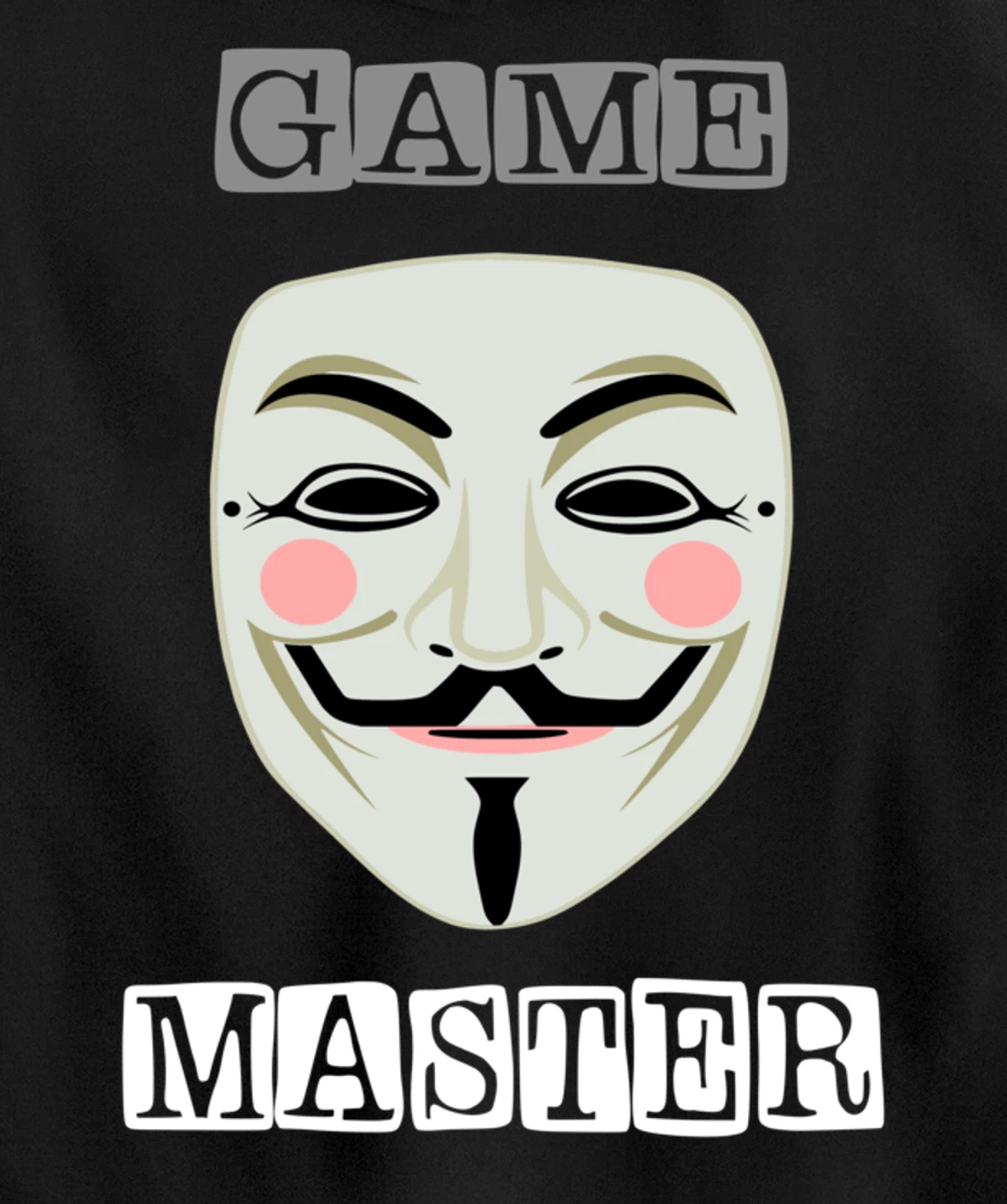 Anonymous Mask Project Game Master Gift Pullover Hoodie