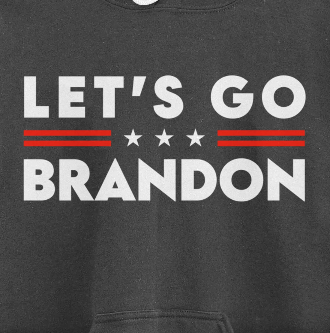 Brandon Let's Go Funny Meme Pullover Hoodie