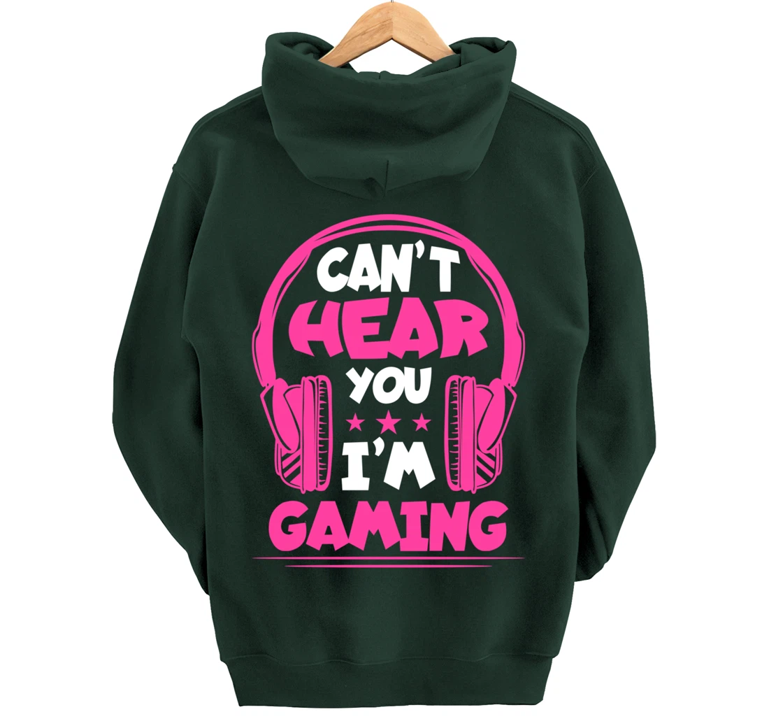 Video Gamer Can'T Hear You I'M Gaming Pullover Hoodie