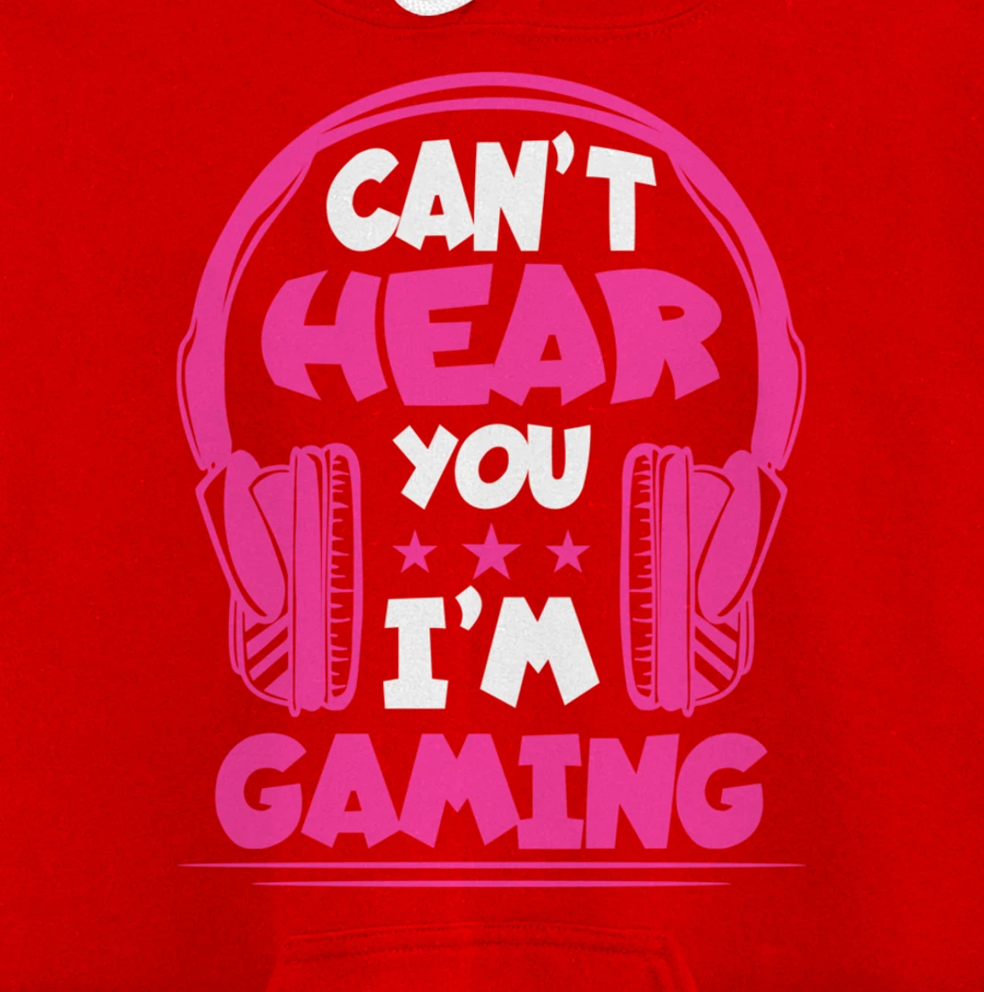 Video Gamer Can'T Hear You I'M Gaming Pullover Hoodie