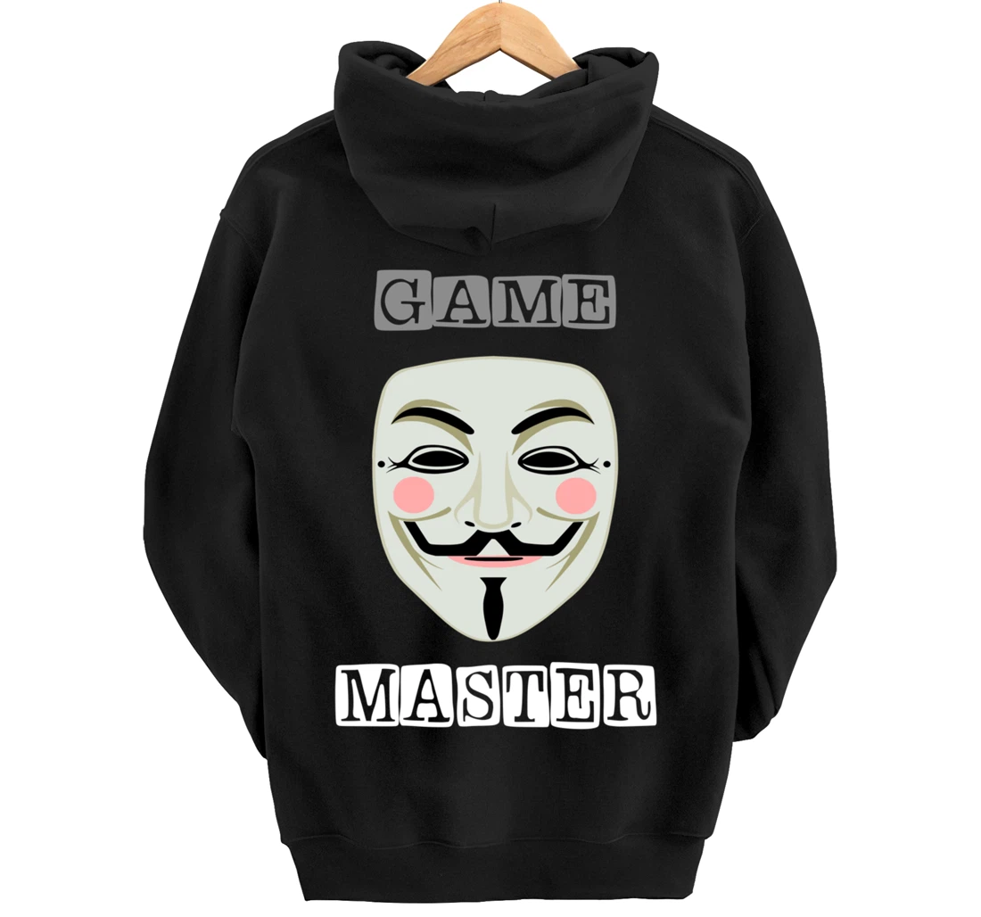Anonymous Mask Project Game Master Gift Pullover Hoodie