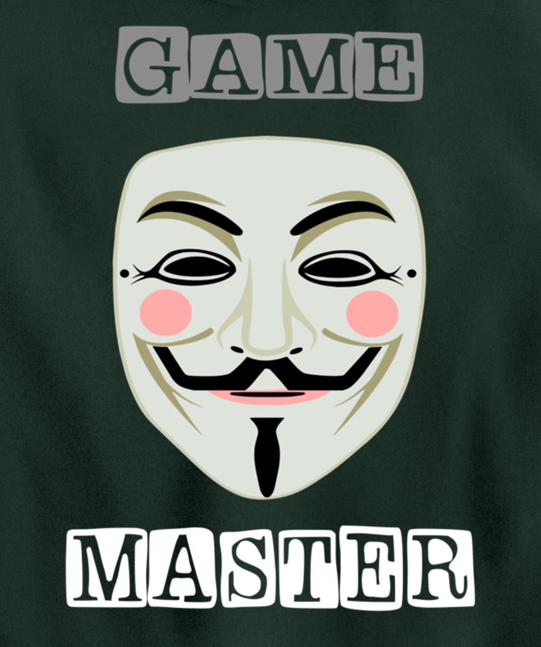 Anonymous Mask Project Game Master Gift Pullover Hoodie