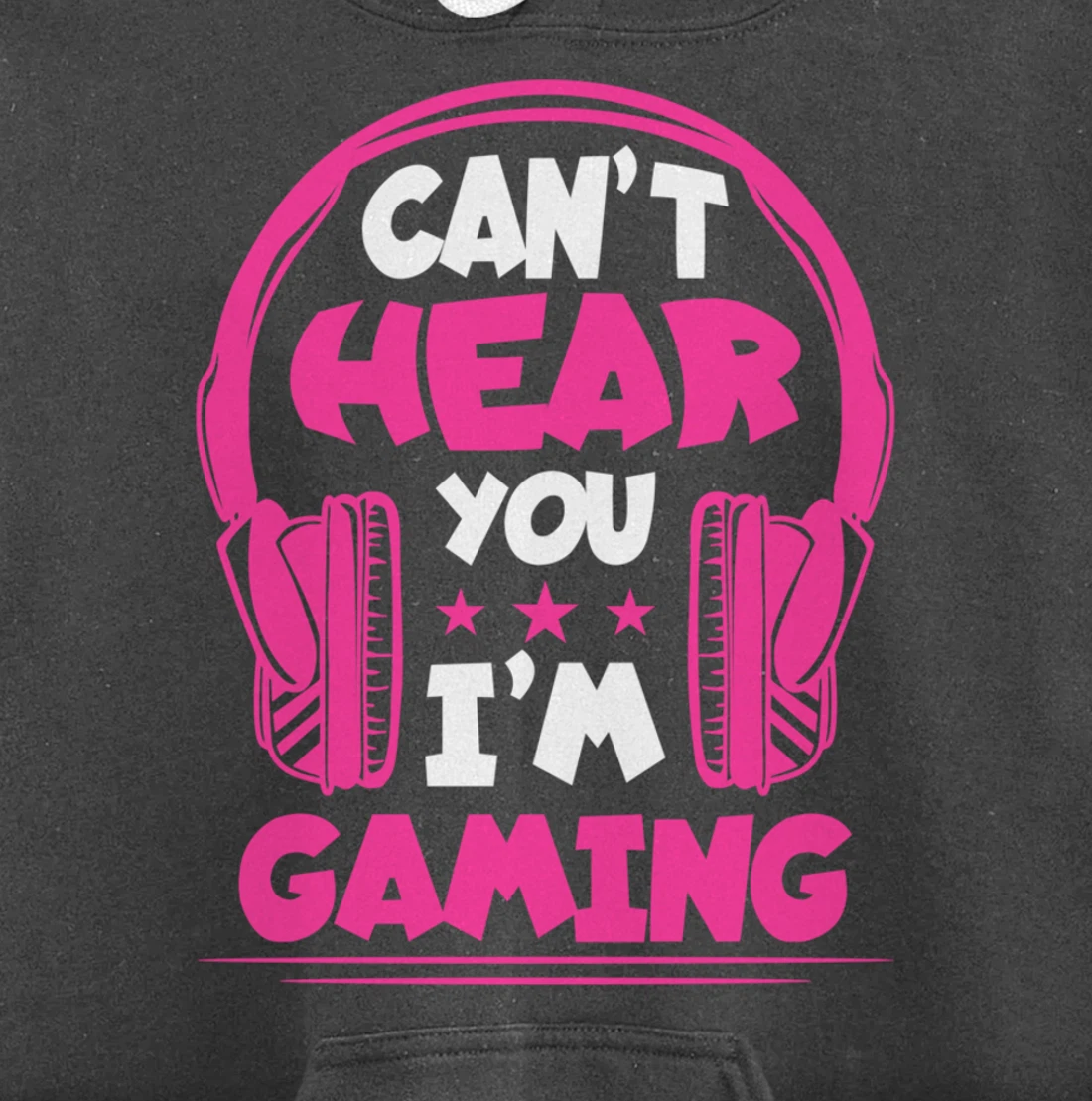 Video Gamer Can'T Hear You I'M Gaming Pullover Hoodie