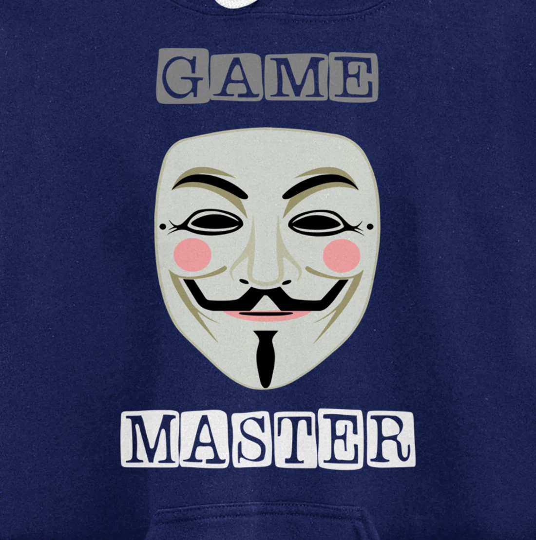 Anonymous Mask Project Game Master Gift Pullover Hoodie