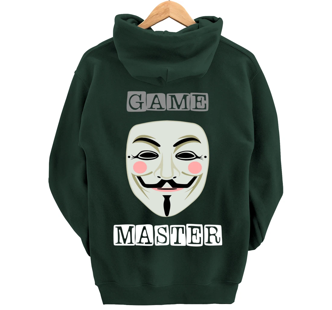 Anonymous Mask Project Game Master Gift Pullover Hoodie