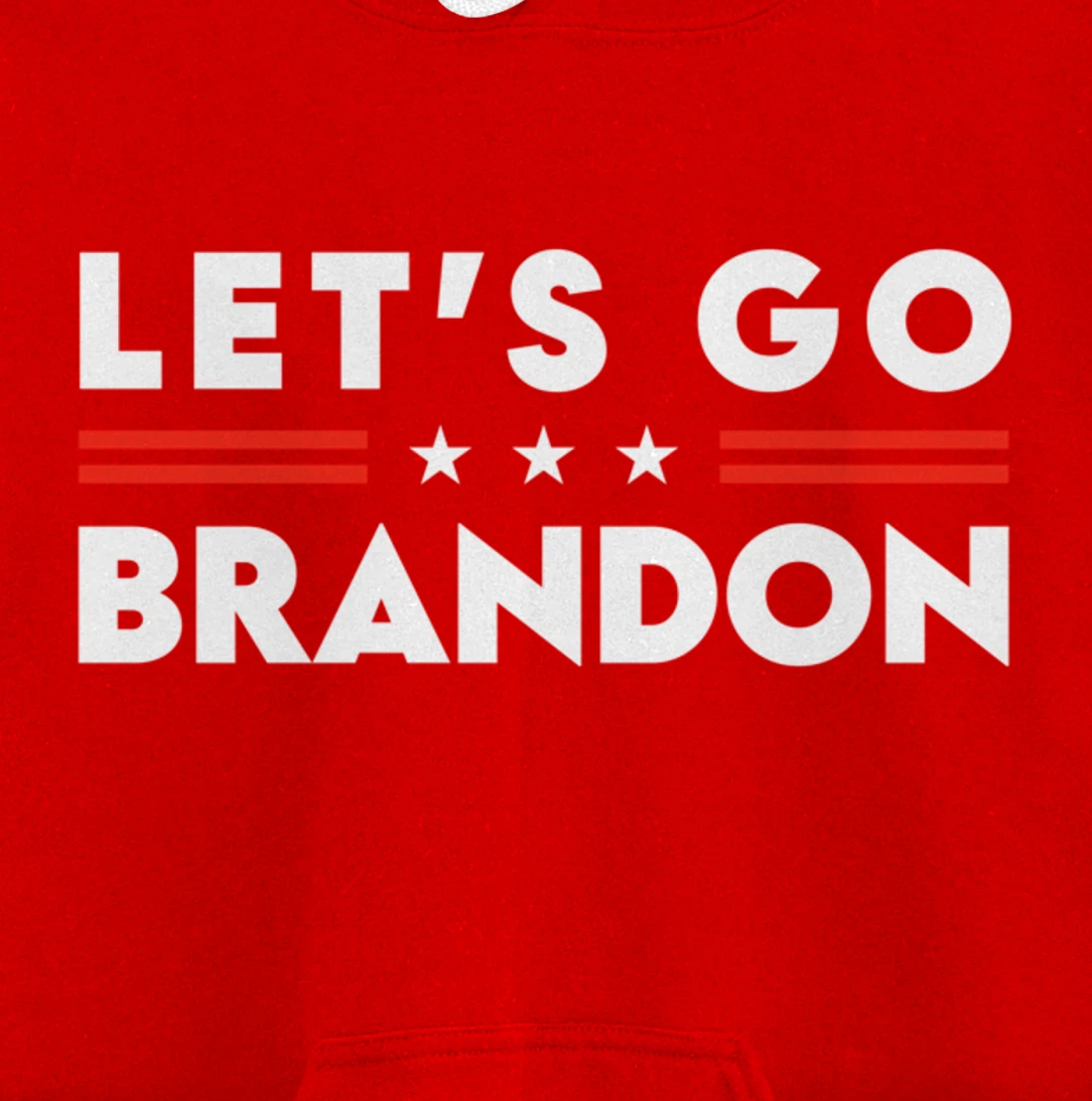 Brandon Let's Go Funny Meme Pullover Hoodie