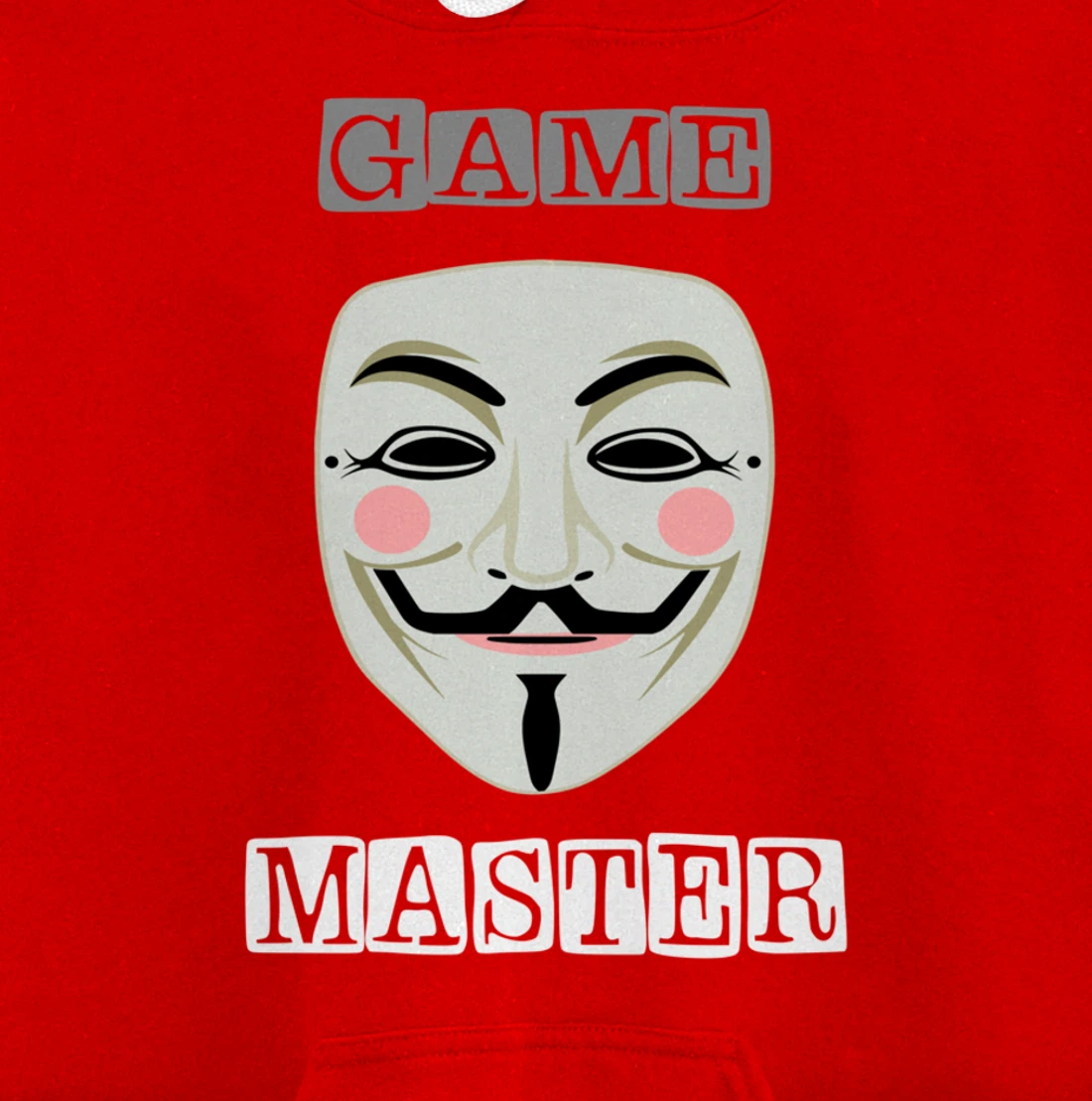 Anonymous Mask Project Game Master Gift Pullover Hoodie