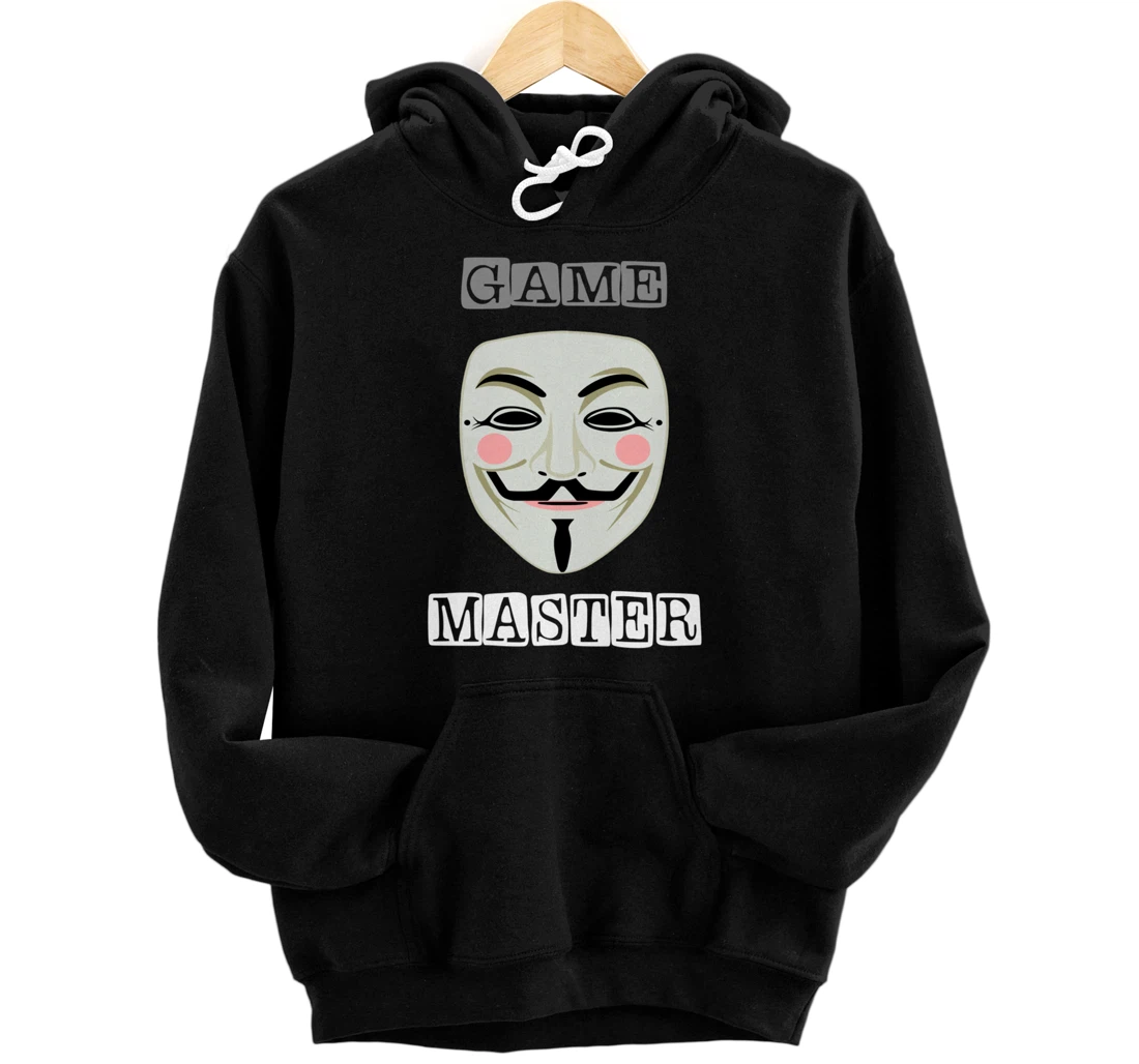 Anonymous Mask Project Game Master Gift Pullover Hoodie