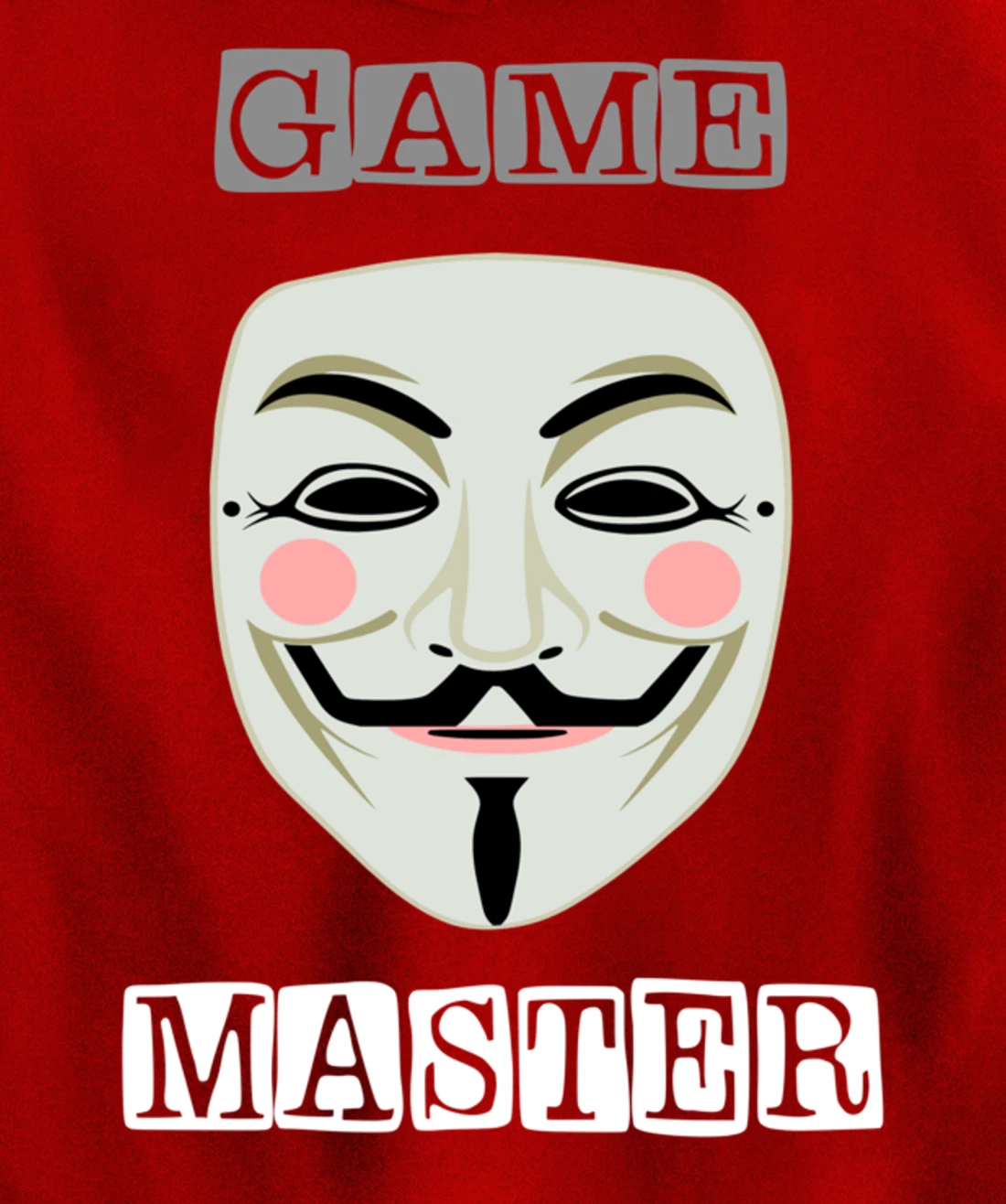 Anonymous Mask Project Game Master Gift Pullover Hoodie