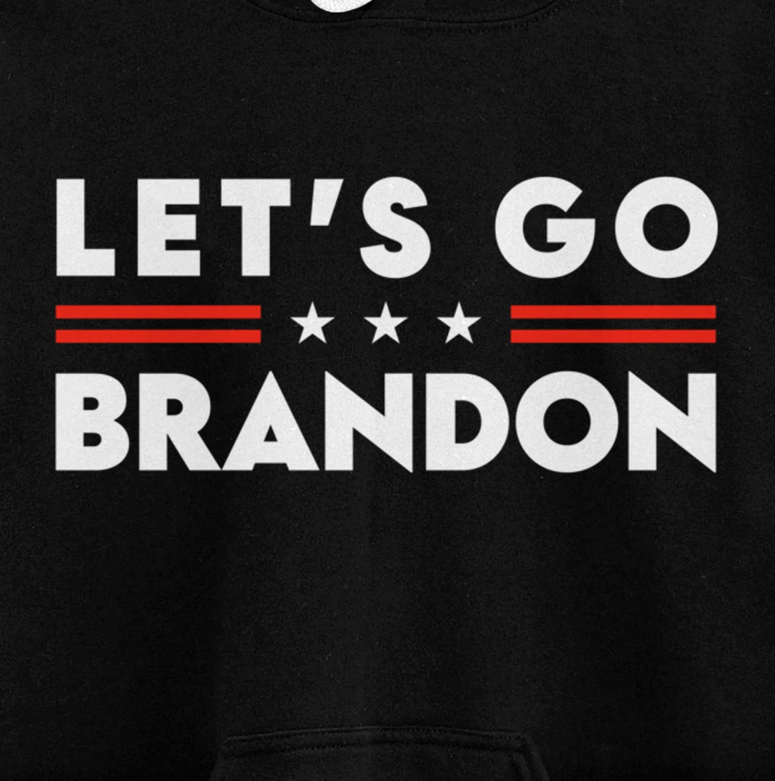 Brandon Let's Go Funny Meme Pullover Hoodie