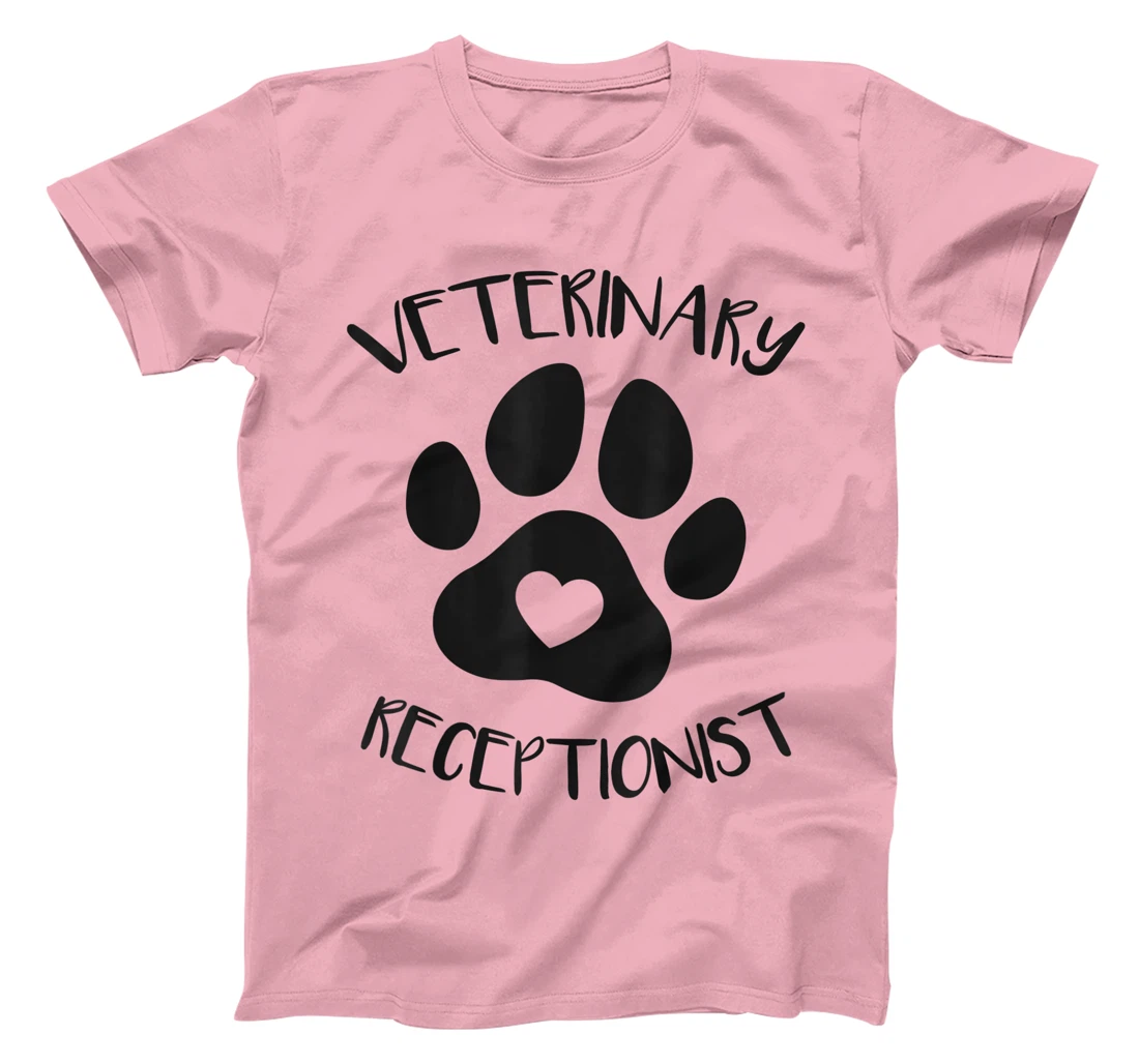 Veterinary Receptionist Veterinarian Vet Tech Assistant T-Shirt, Women T-Shirt