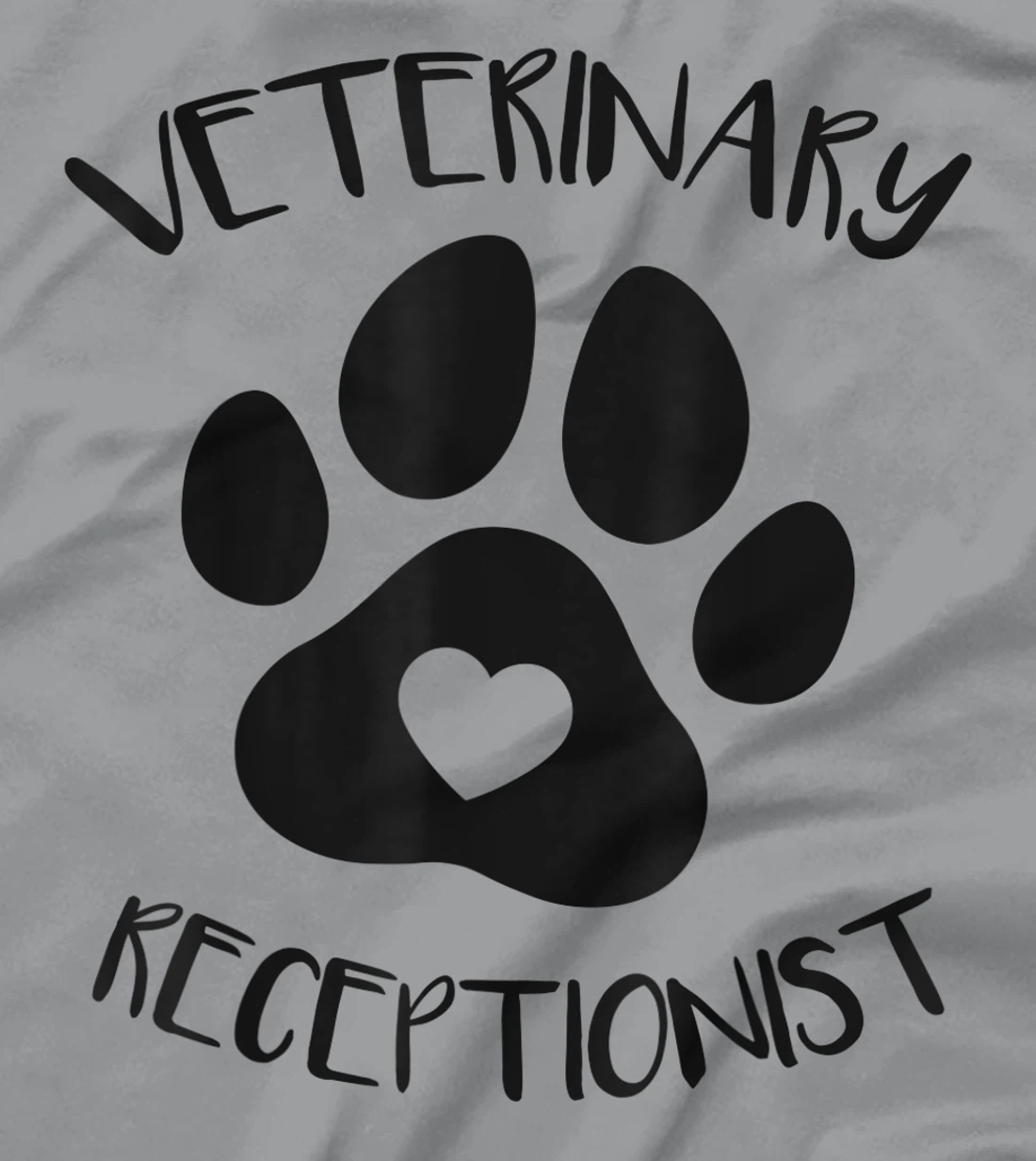 Veterinary Receptionist Veterinarian Vet Tech Assistant T-Shirt, Women T-Shirt