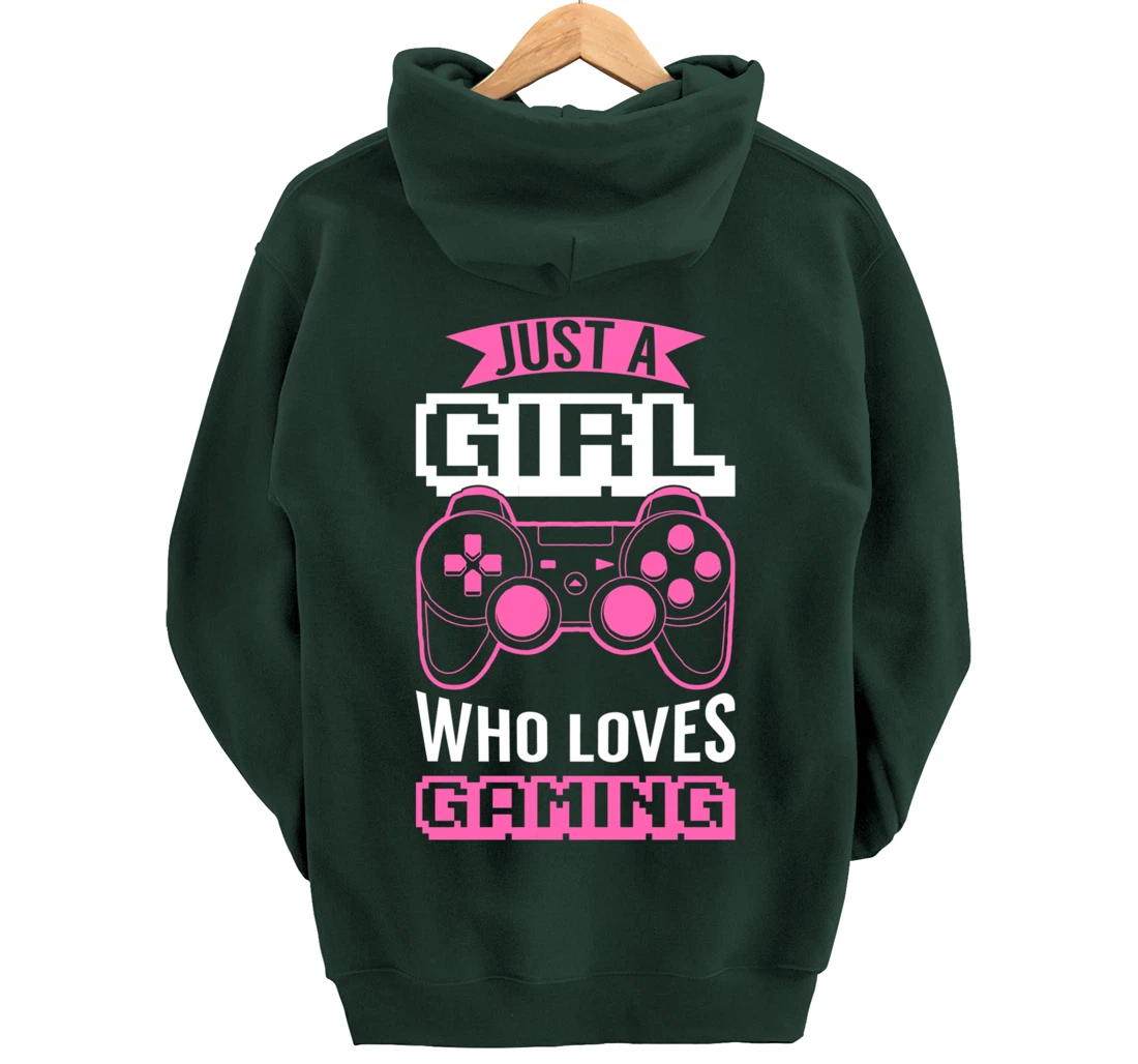 Video Gaming Girls Game Better Pullover Hoodie