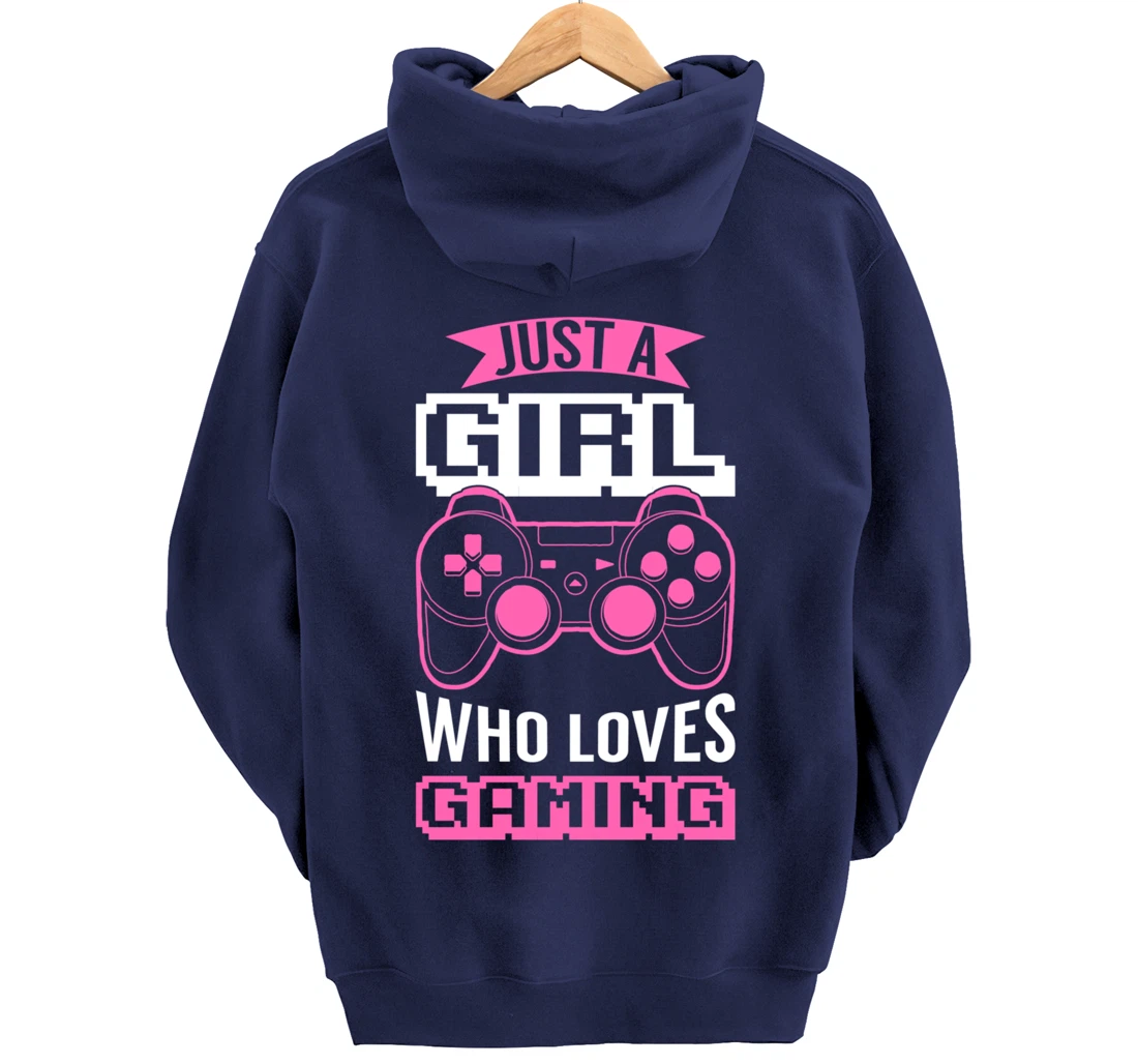 Video Gaming Girls Game Better Pullover Hoodie
