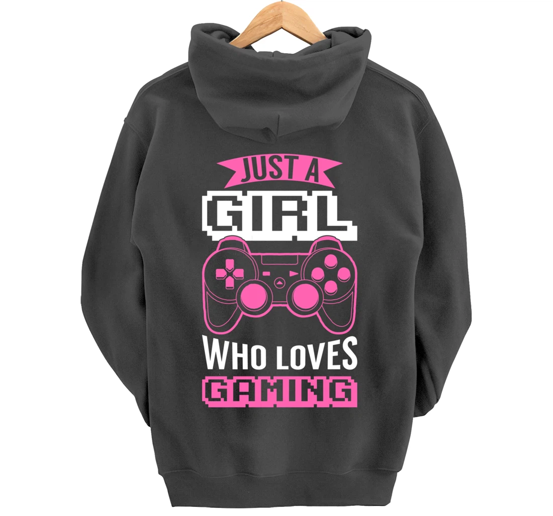 Video Gaming Girls Game Better Pullover Hoodie