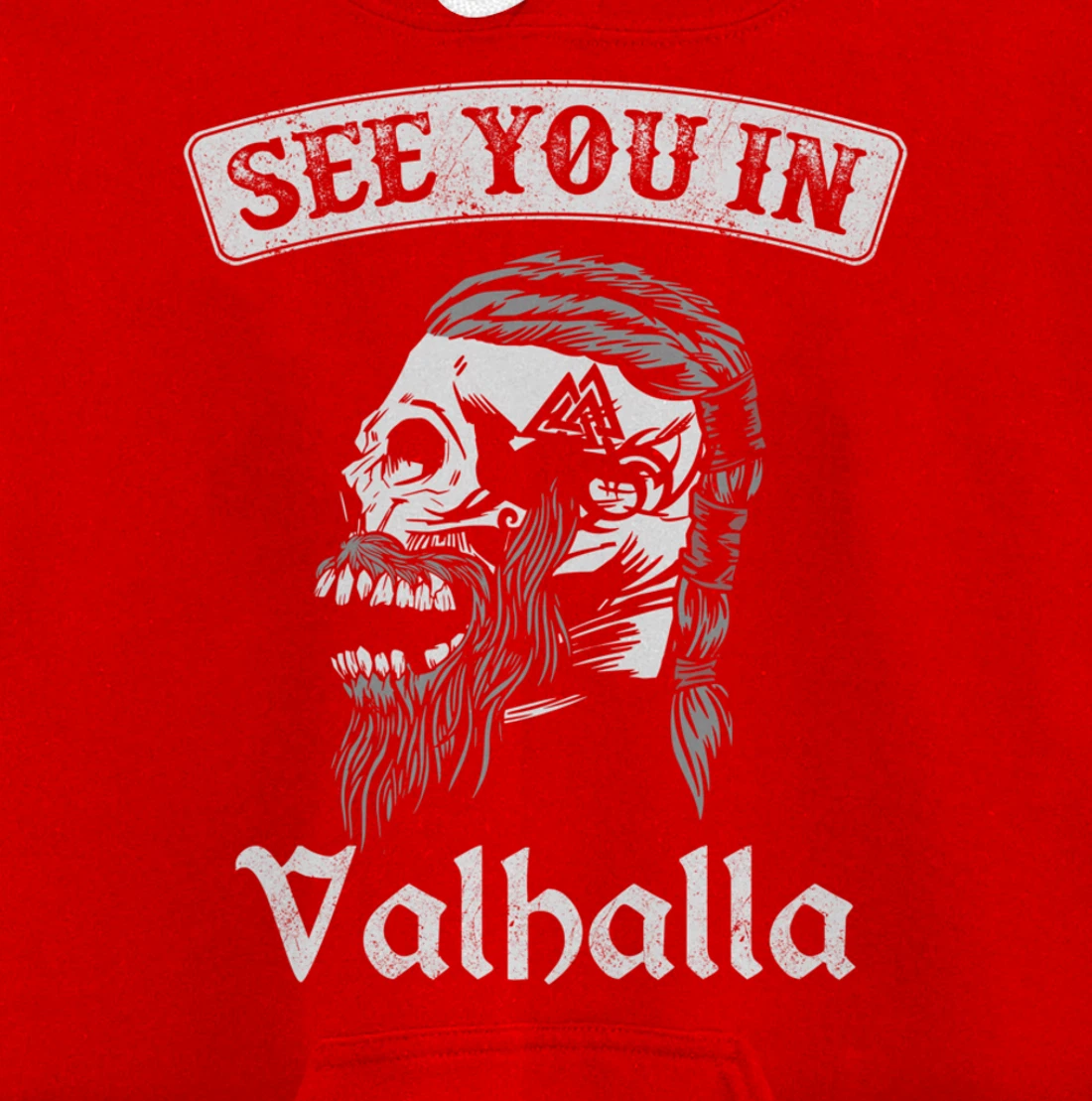 See you in Valhalla Odin Knight Pullover Hoodie