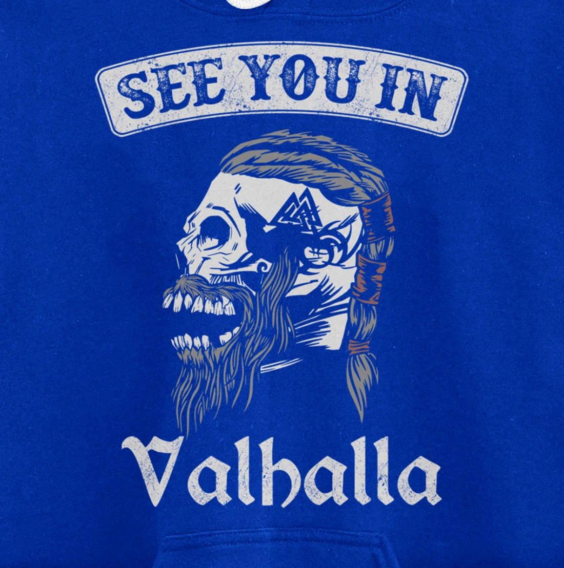See you in Valhalla Odin Knight Pullover Hoodie