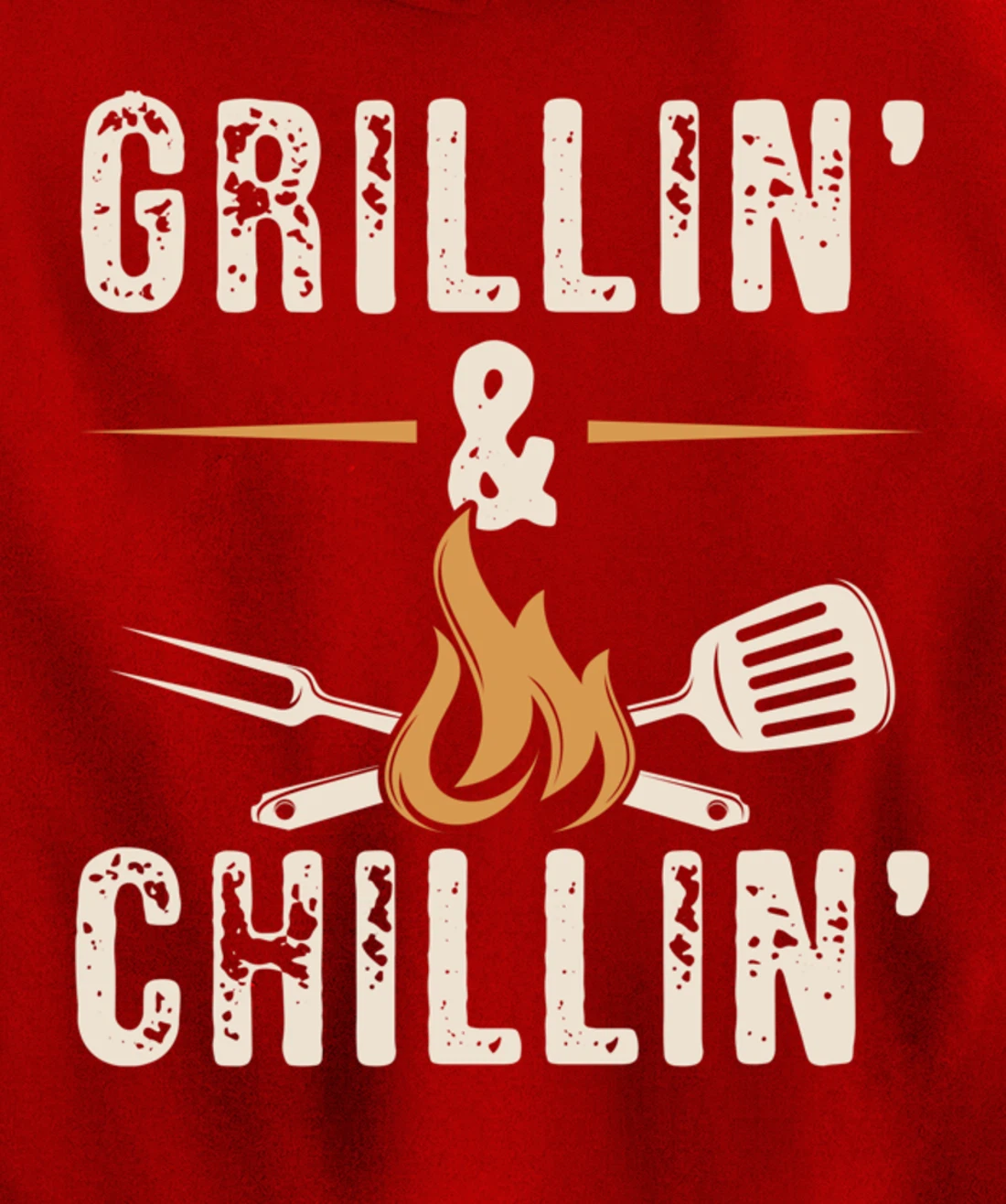 Funny Barbecue Grillin' Graphic Women Men Meat Smoking BBQ Pullover Hoodie