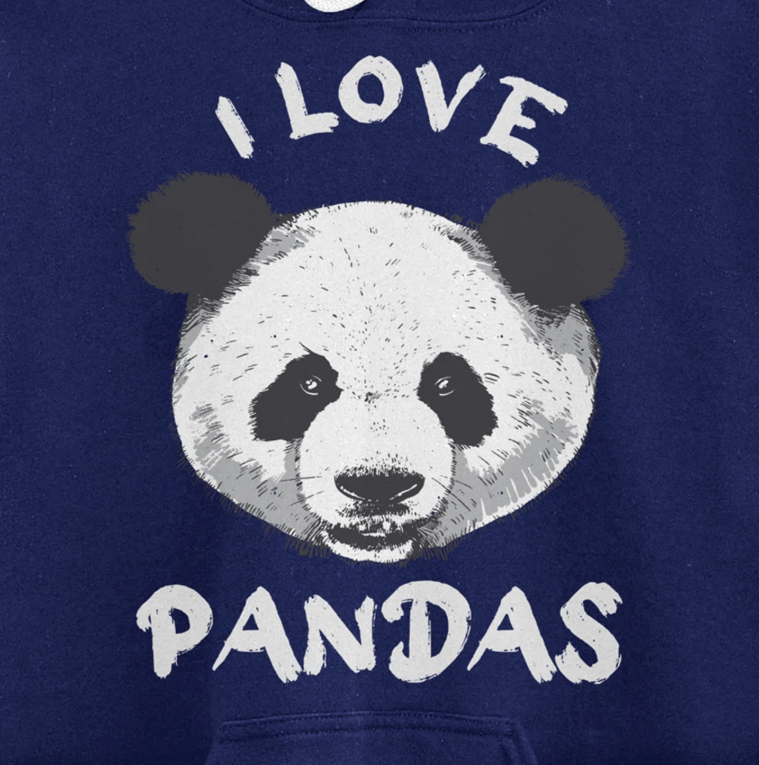 i love pandas Pullover Hoodie