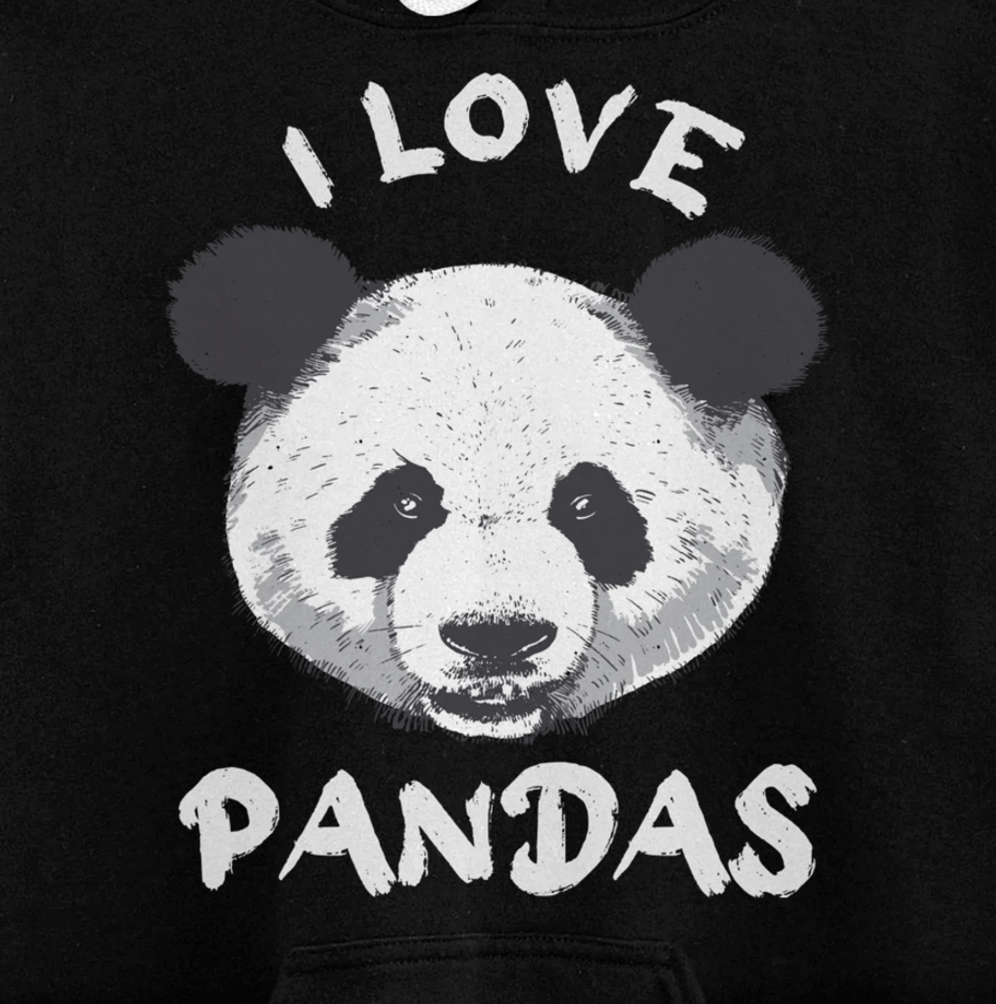 i love pandas Pullover Hoodie