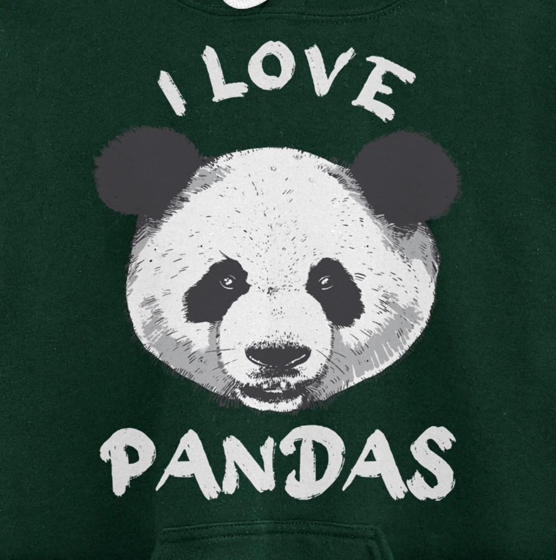 i love pandas Pullover Hoodie