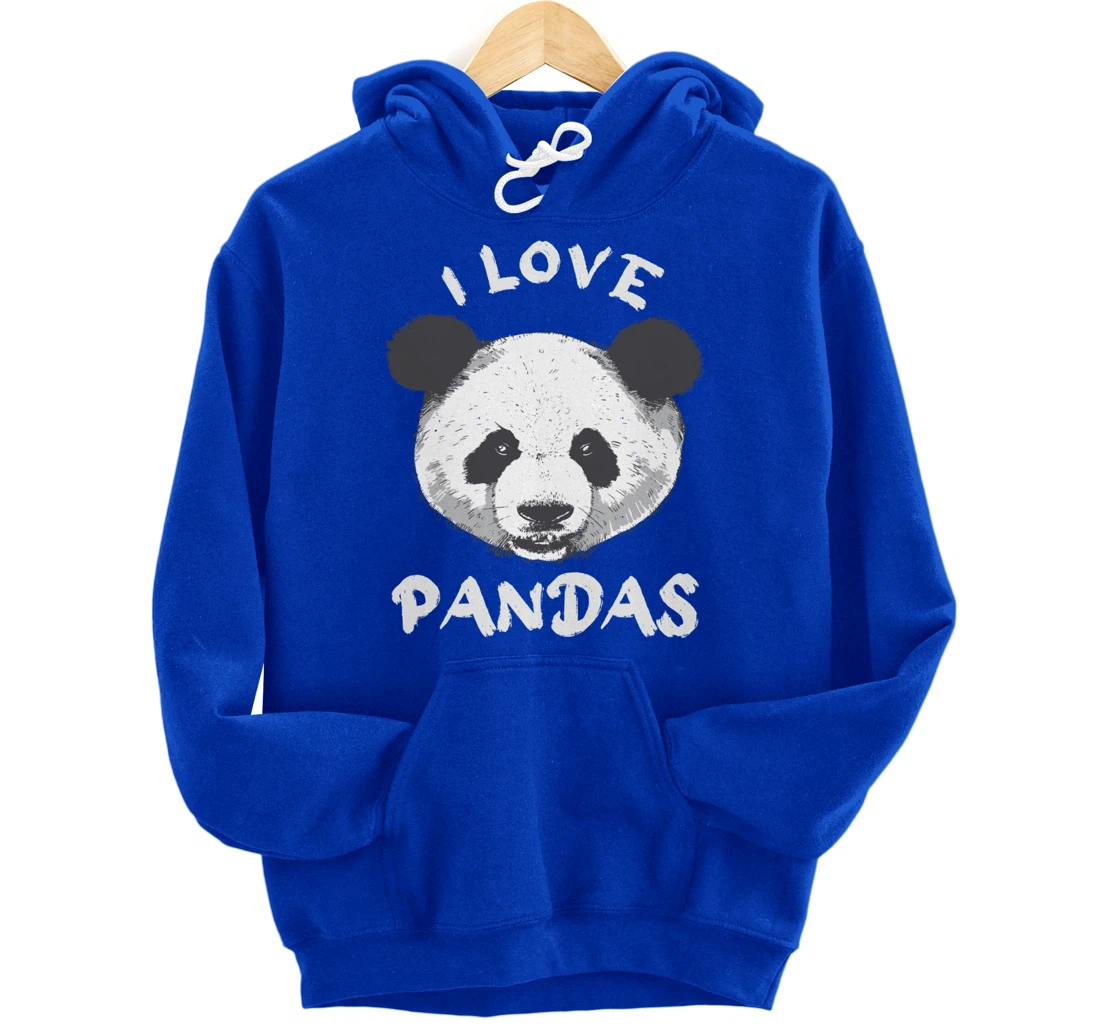 i love pandas Pullover Hoodie