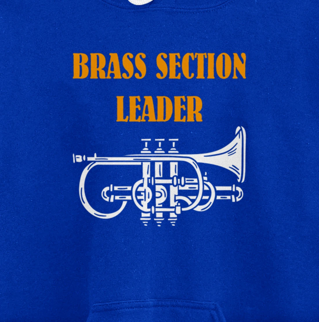 Section Leader Brass Musician Music Lover Pullover Hoodie