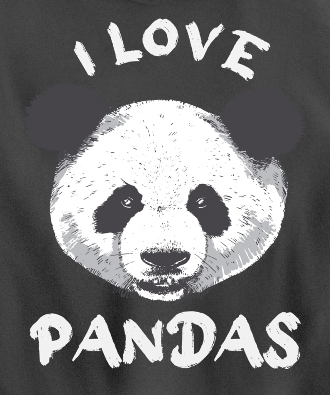 i love pandas Pullover Hoodie