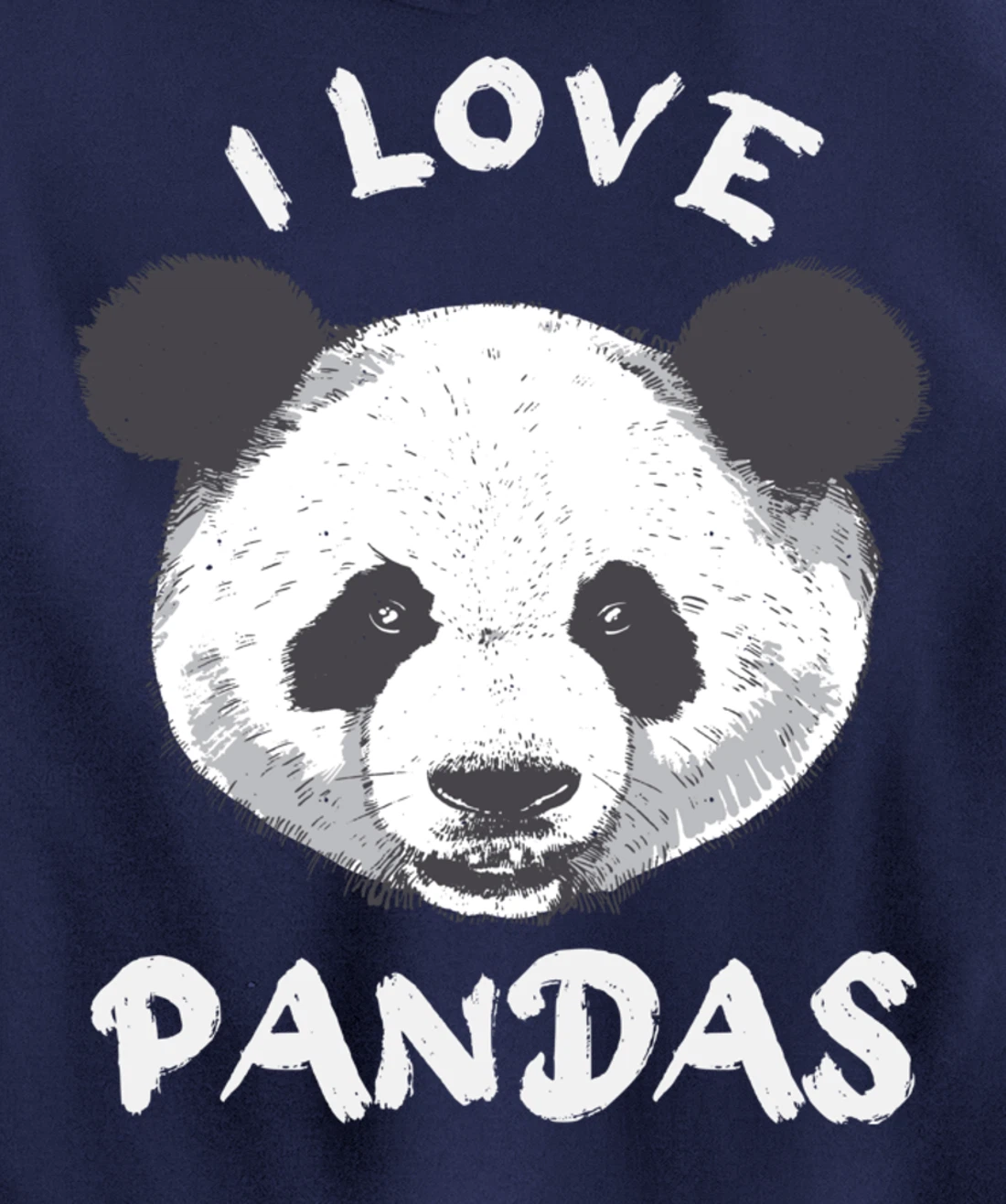 i love pandas Pullover Hoodie