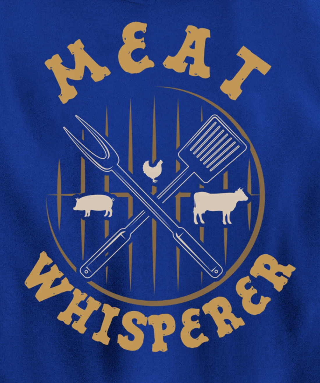 Funny Barbecue Whisperer Graphic Women Men Meat Smoking BBQ Pullover Hoodie