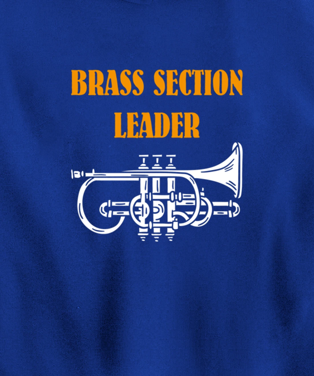 Section Leader Brass Musician Music Lover Pullover Hoodie