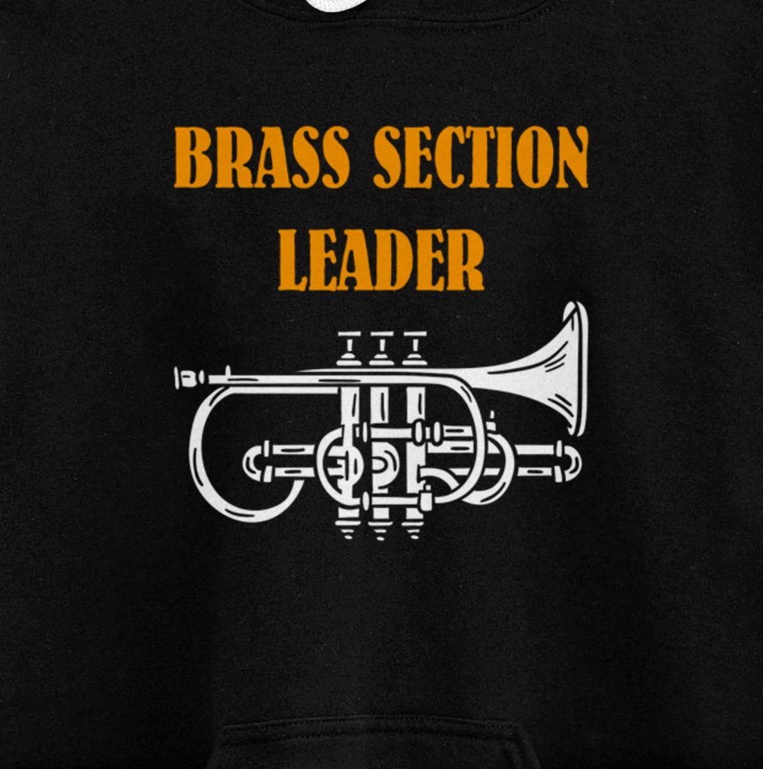 Section Leader Brass Musician Music Lover Pullover Hoodie