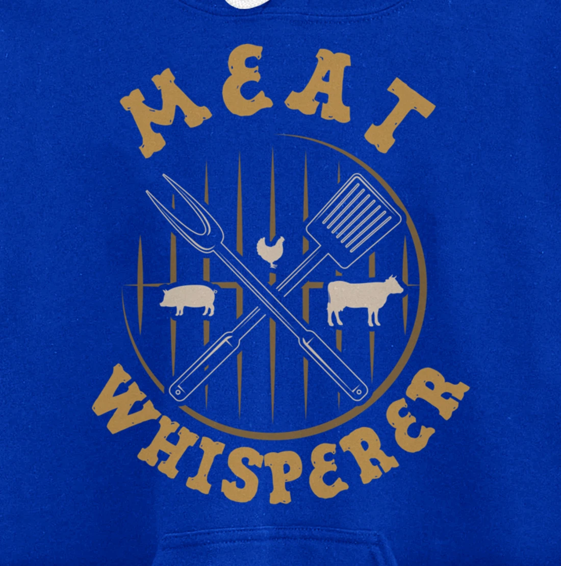 Funny Barbecue Whisperer Graphic Women Men Meat Smoking BBQ Pullover Hoodie