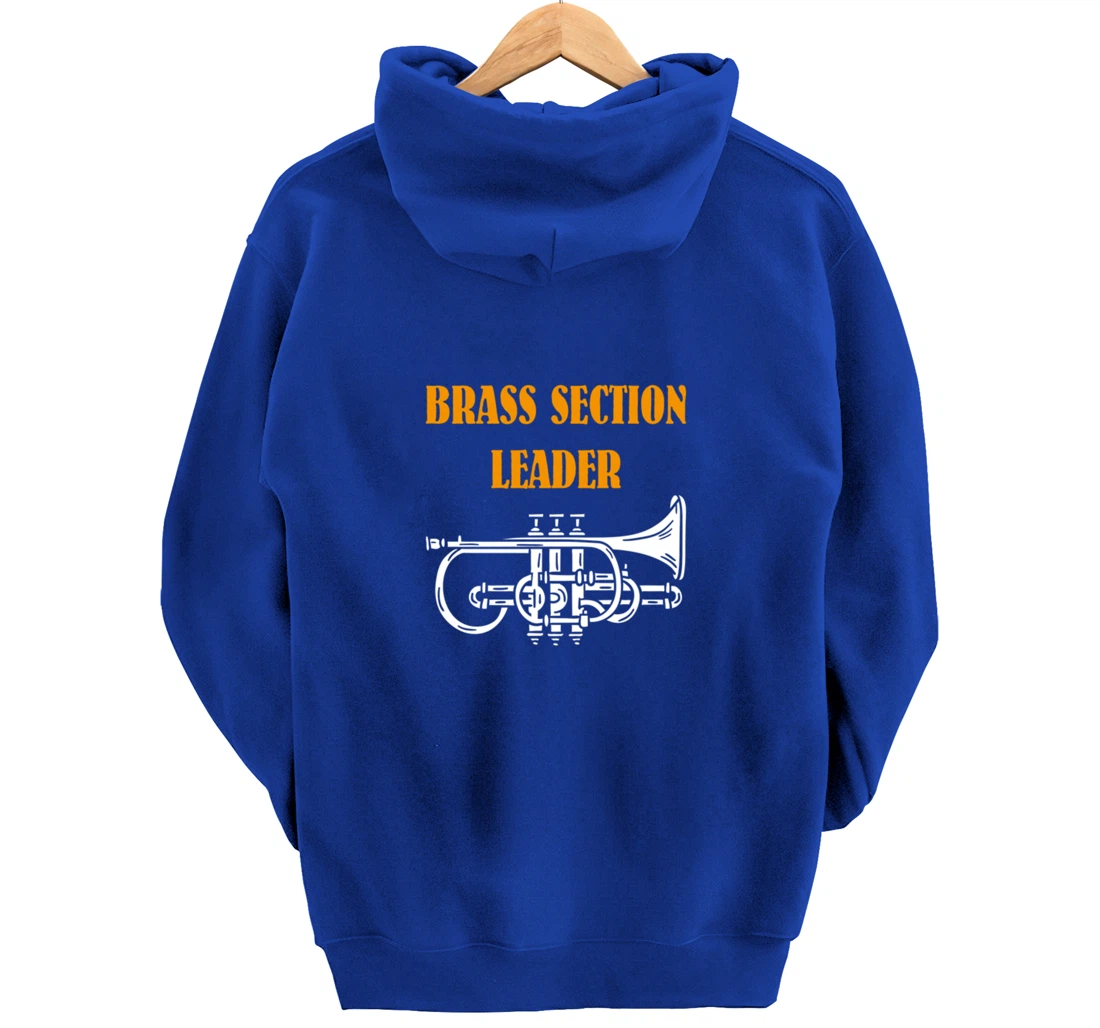 Section Leader Brass Musician Music Lover Pullover Hoodie