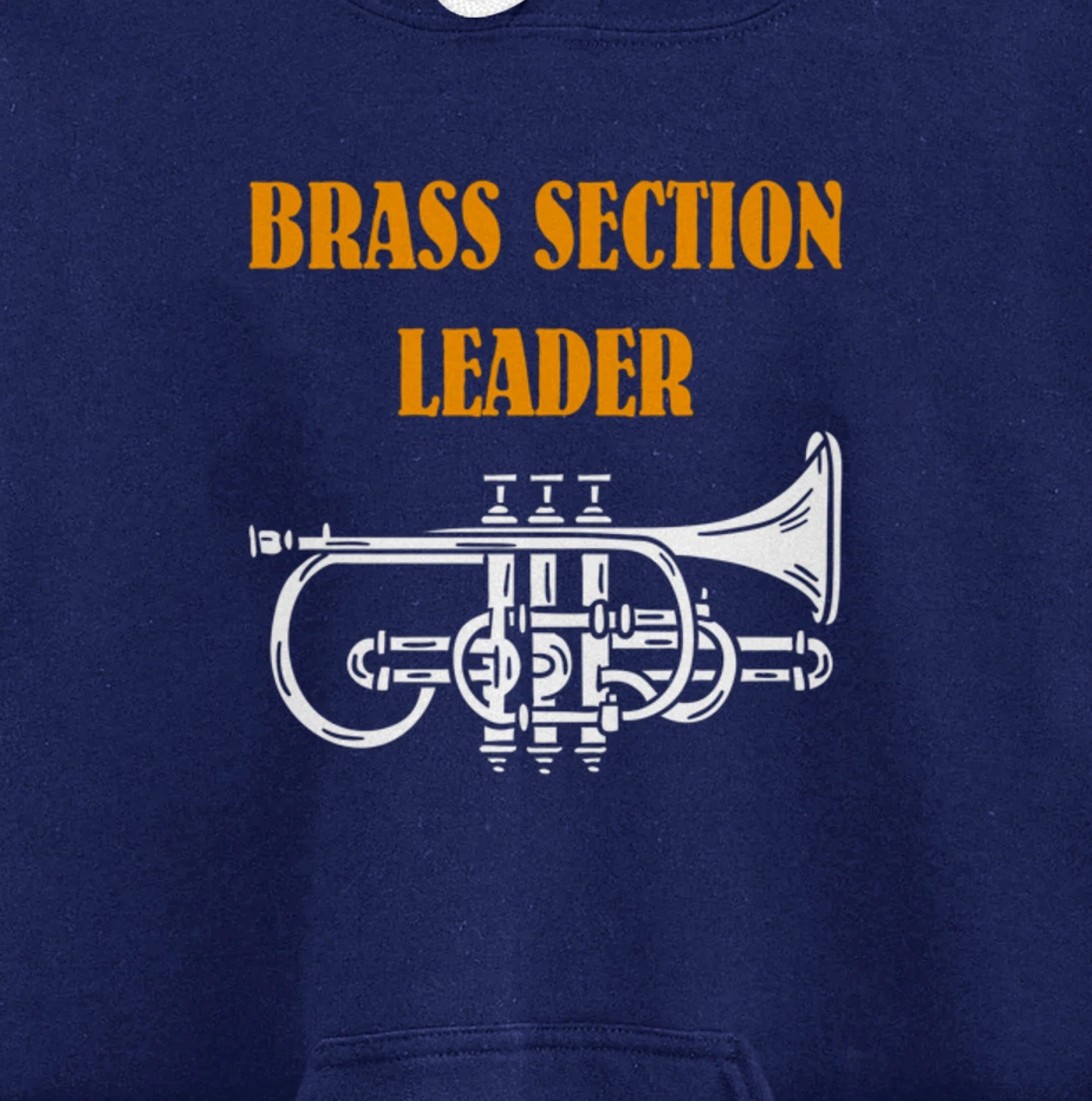 Section Leader Brass Musician Music Lover Pullover Hoodie