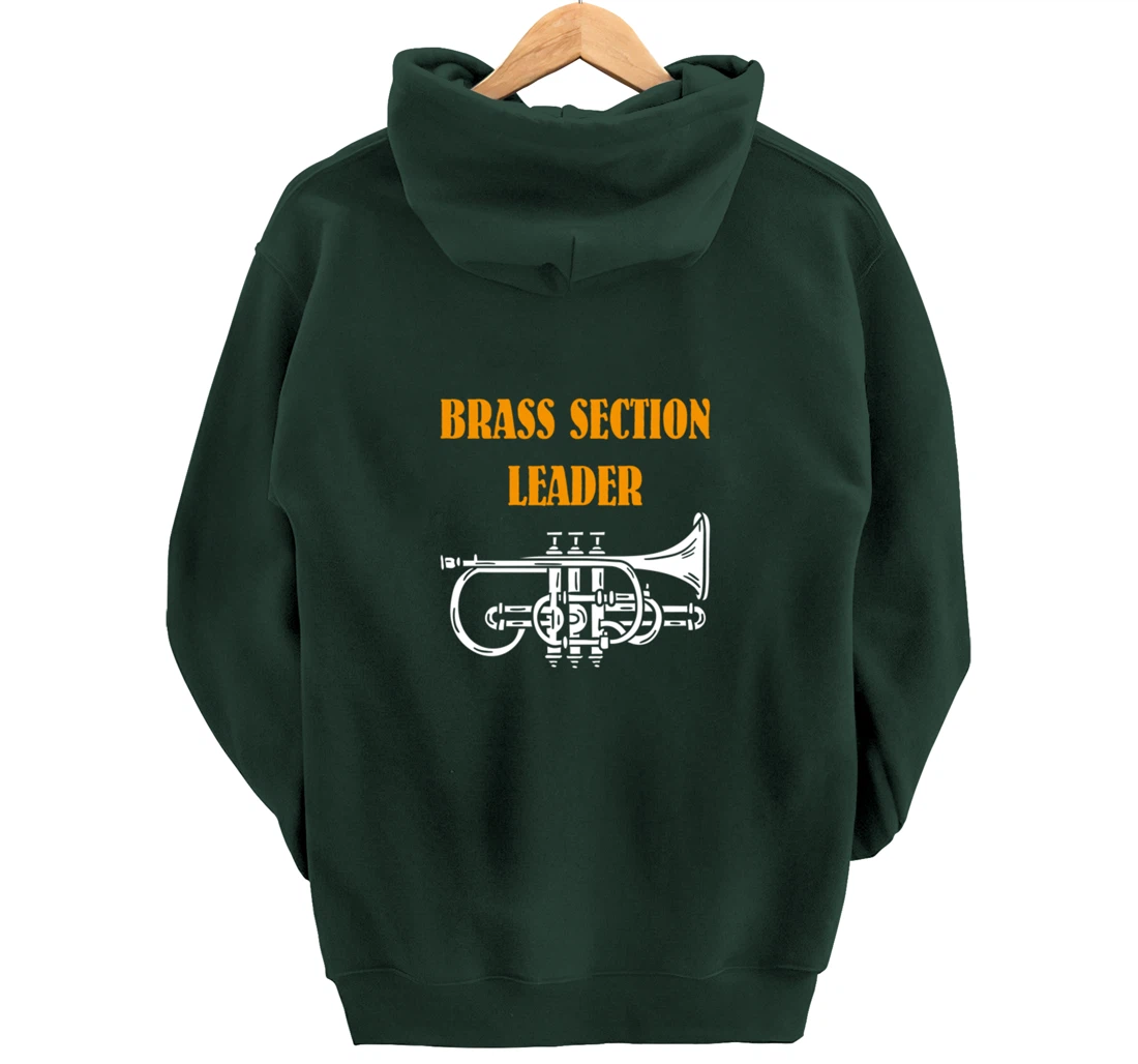 Section Leader Brass Musician Music Lover Pullover Hoodie