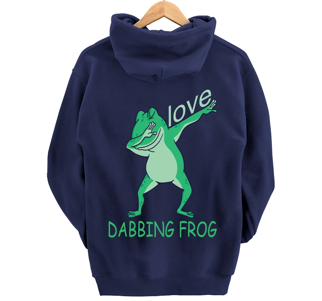 love dabbing frog Pullover Hoodie