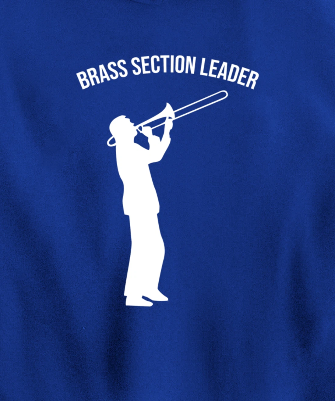 Section Leader Marching Band Brass Instrument Pullover Hoodie