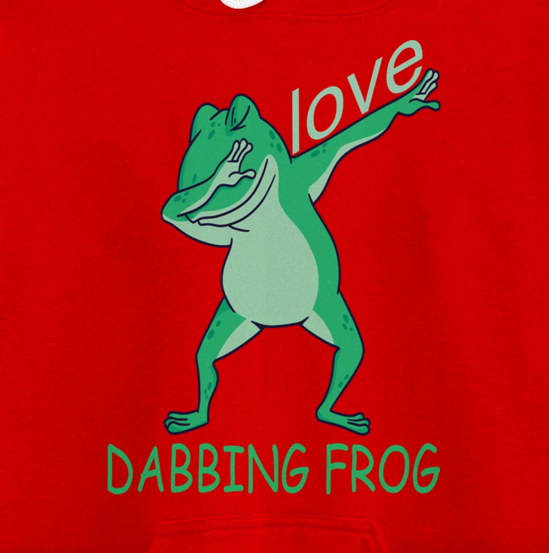 love dabbing frog Pullover Hoodie