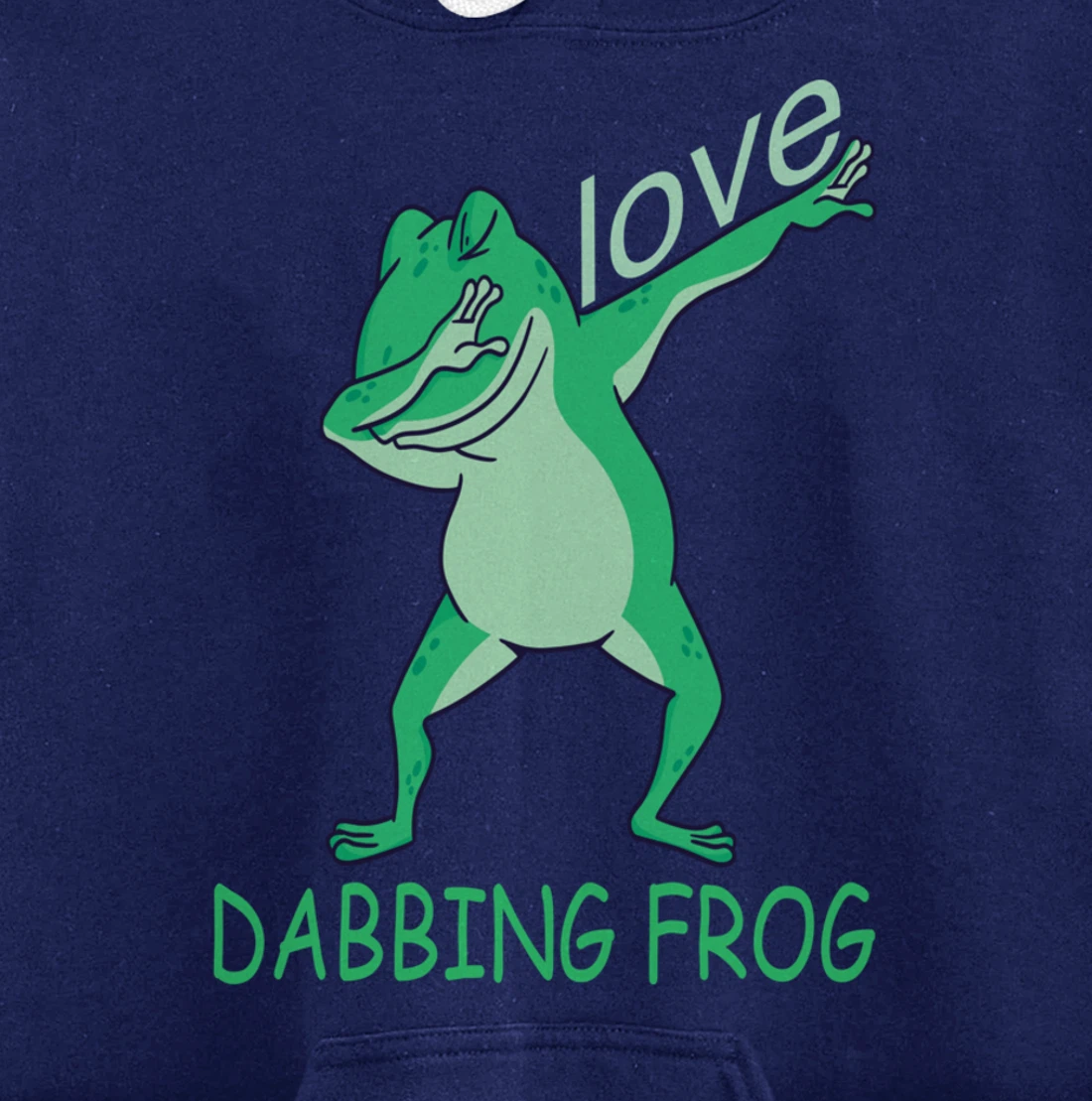 love dabbing frog Pullover Hoodie