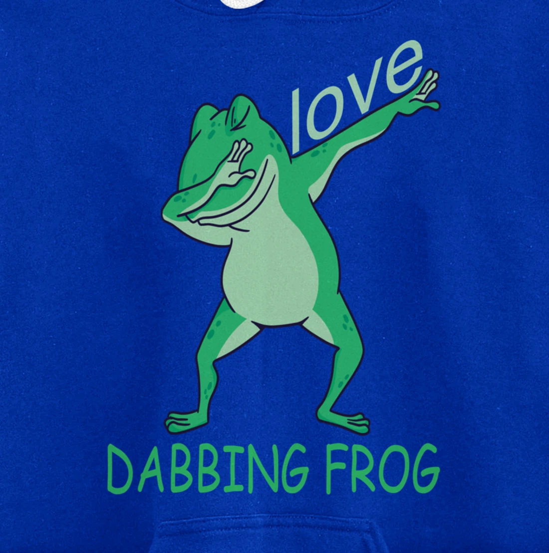 love dabbing frog Pullover Hoodie