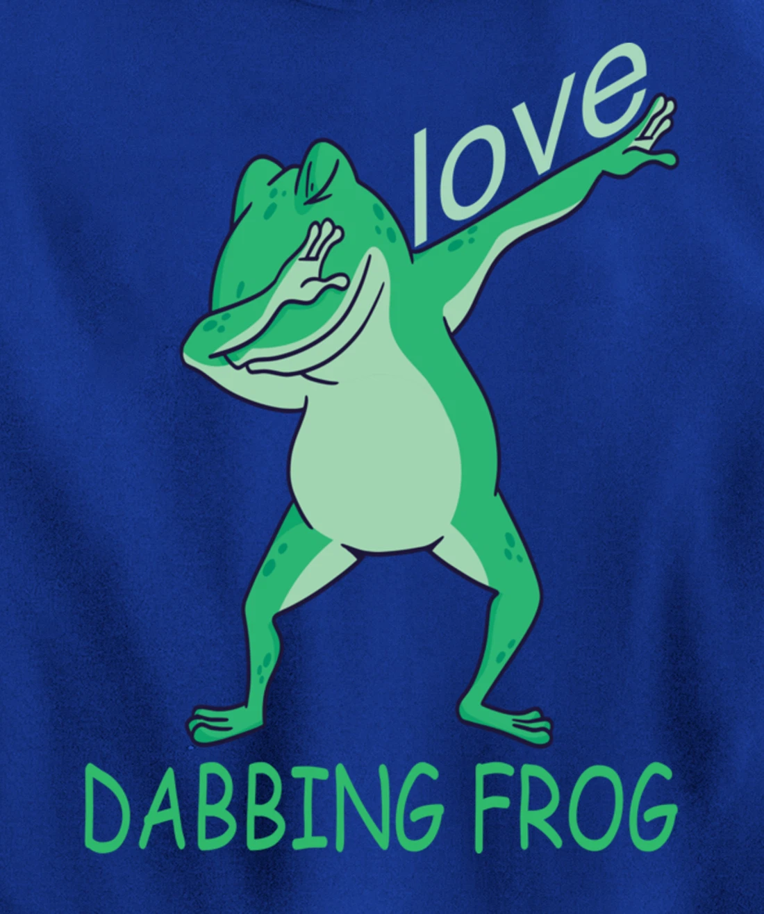love dabbing frog Pullover Hoodie