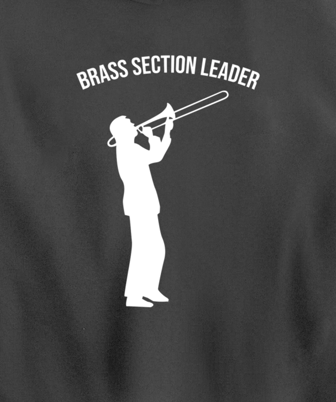 Section Leader Marching Band Brass Instrument Pullover Hoodie