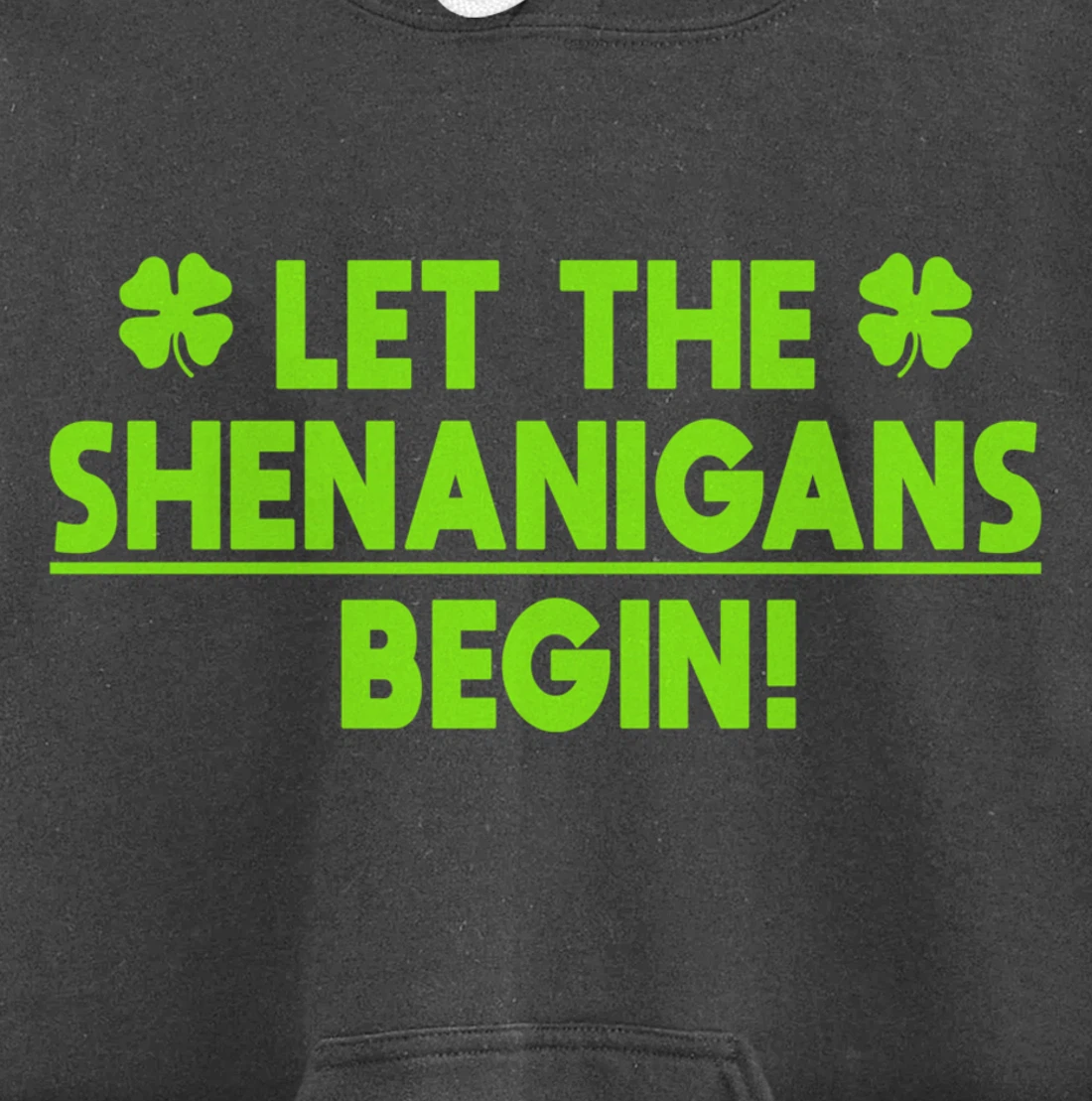 St Patricks Day Shenanigans Pullover Hoodie