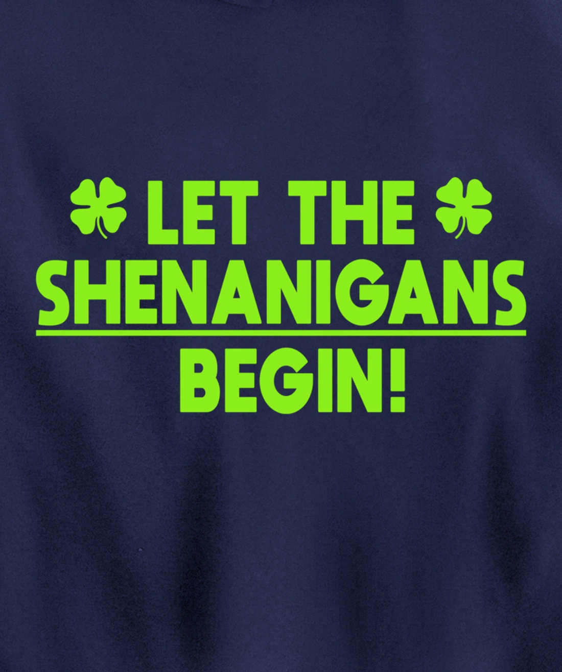 St Patricks Day Shenanigans Pullover Hoodie