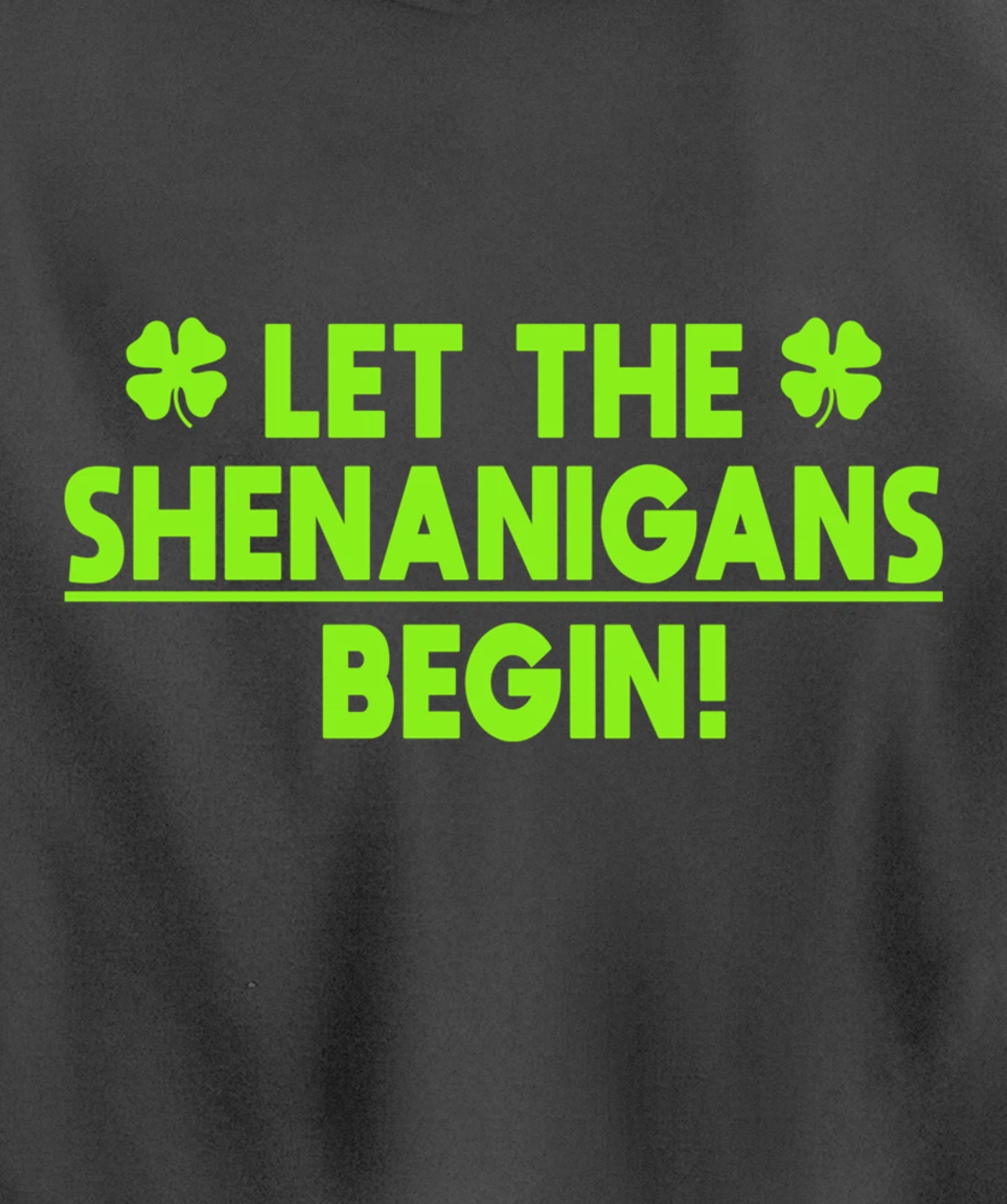 St Patricks Day Shenanigans Pullover Hoodie