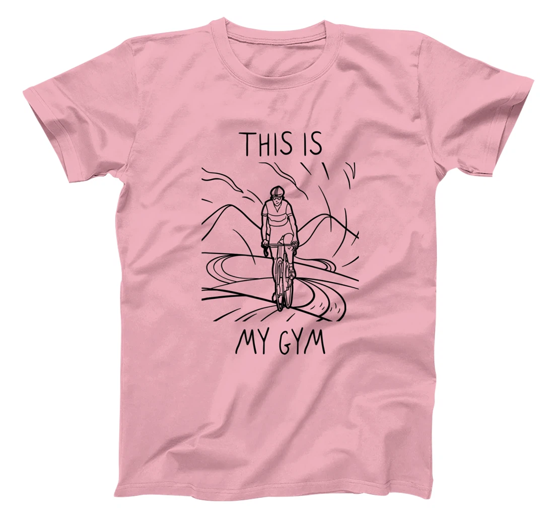 Womens This Is My Gym. Cool and Funny Bicycle T-Shirt, Women T-Shirt