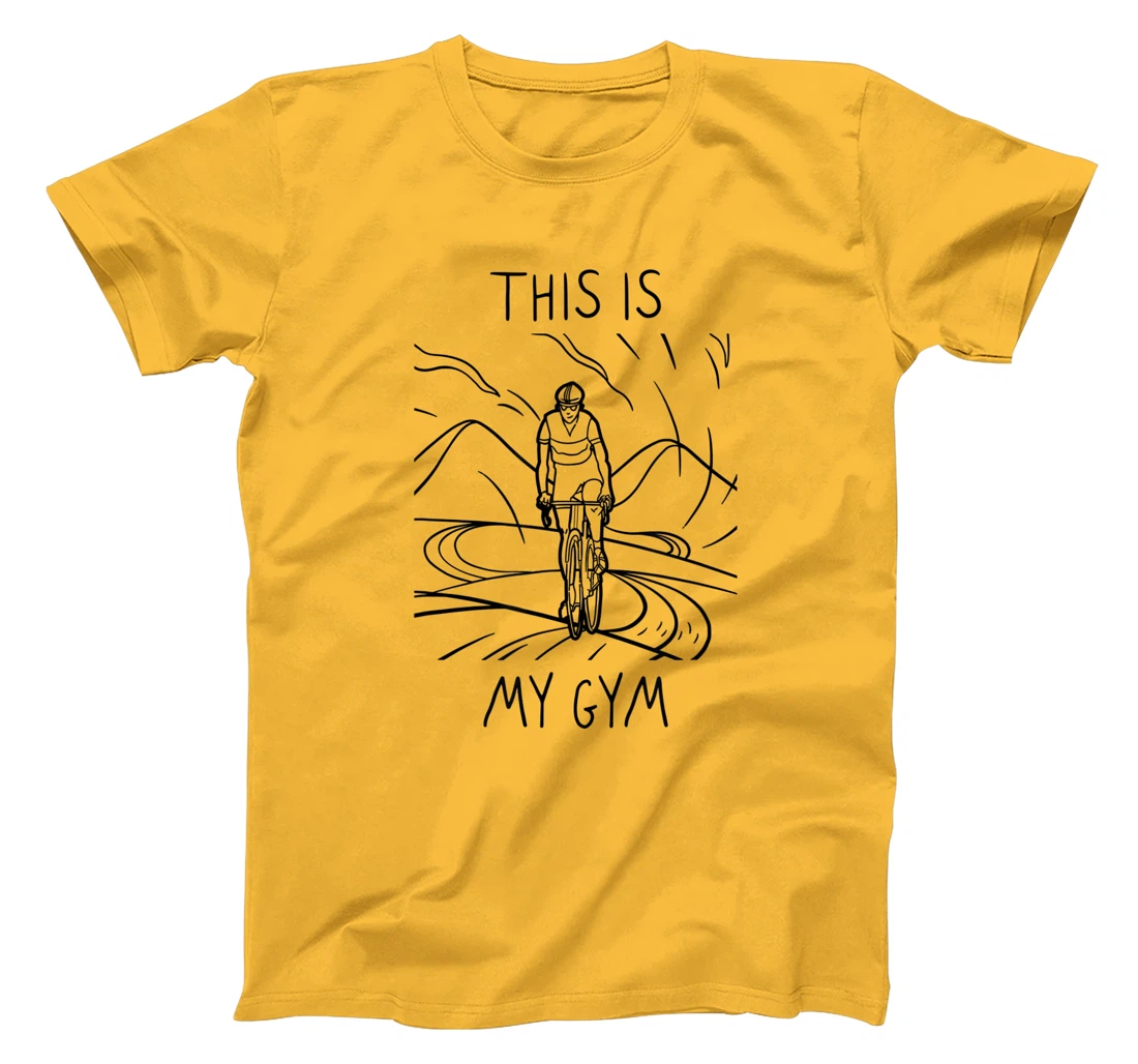 Womens This Is My Gym. Cool and Funny Bicycle T-Shirt, Women T-Shirt